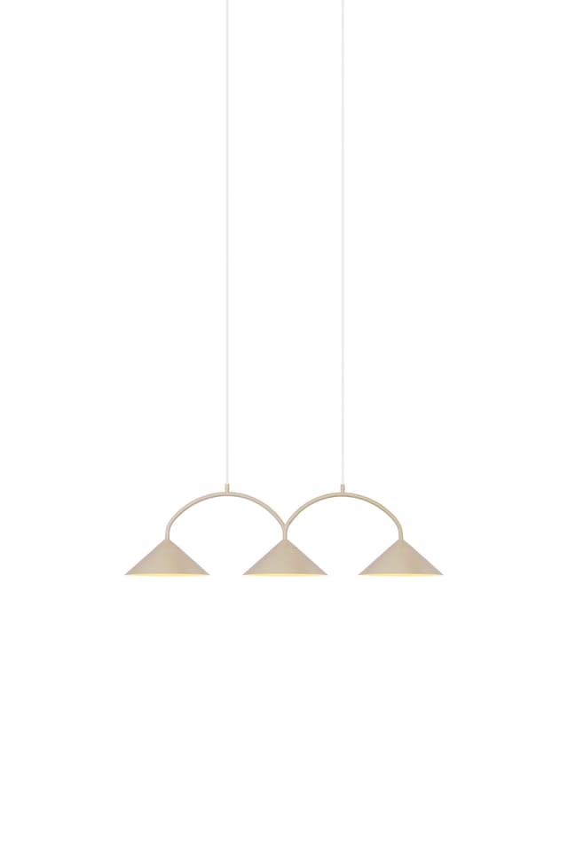 Curve 3 kattovalaisin beige