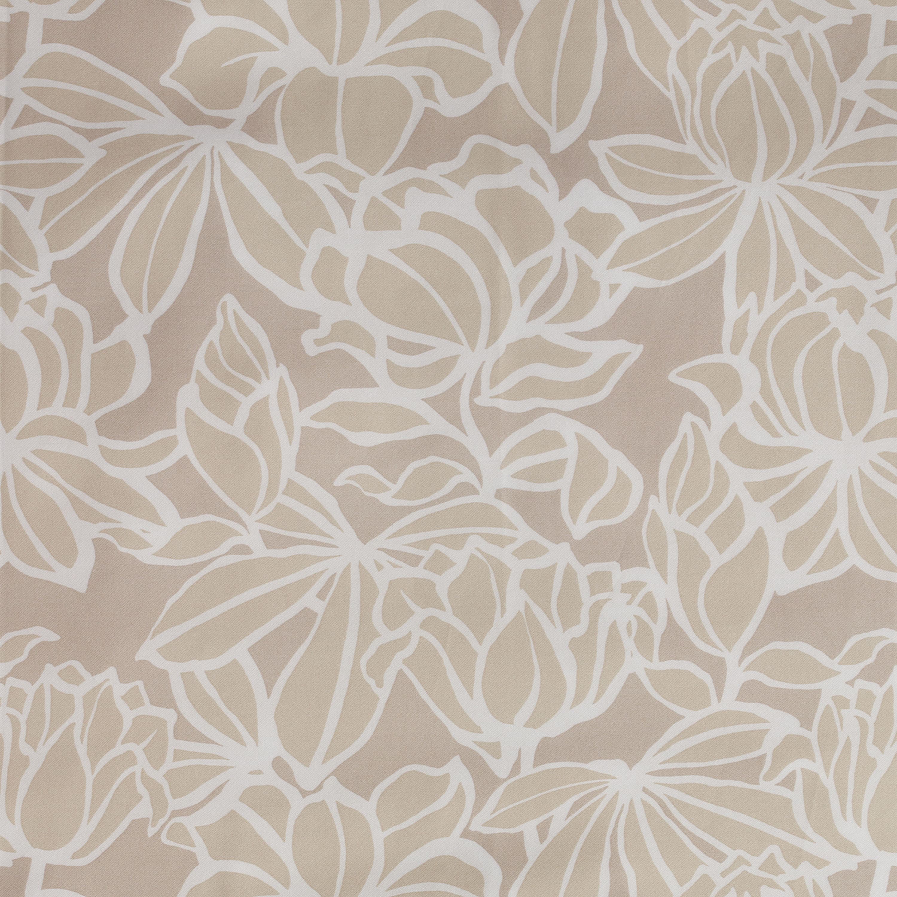 Floral 2-osainen Pussilakanasetti Taupe Beige