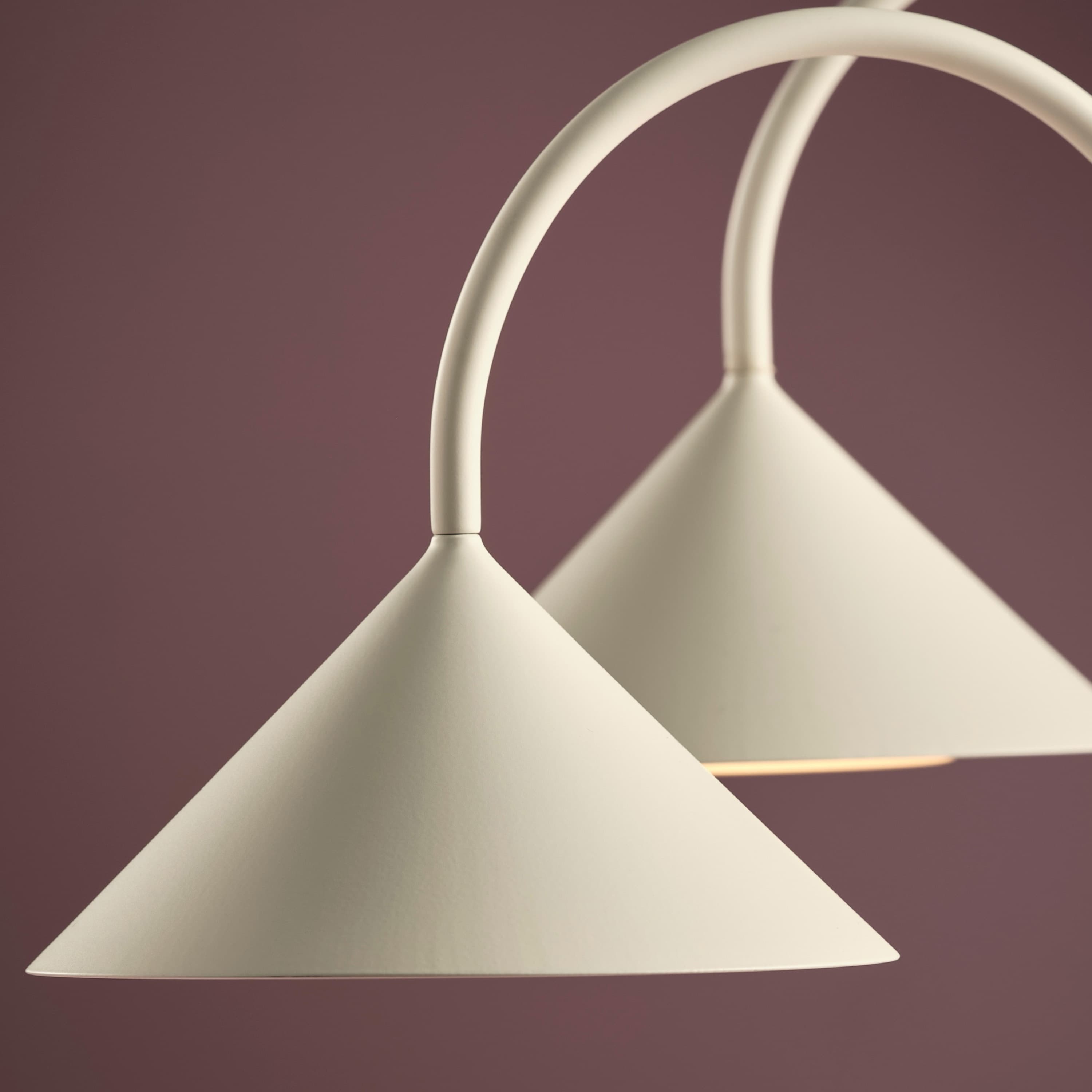 Grasp kannettava pöytävalaisin harjattua alumiinia 72 cm