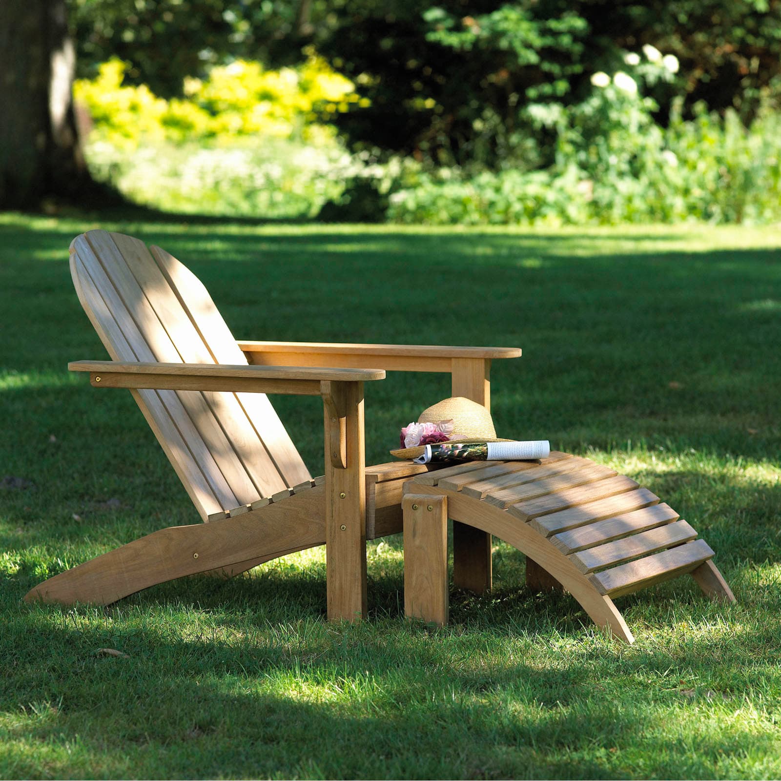 Adirondack Lepotuoli Teak