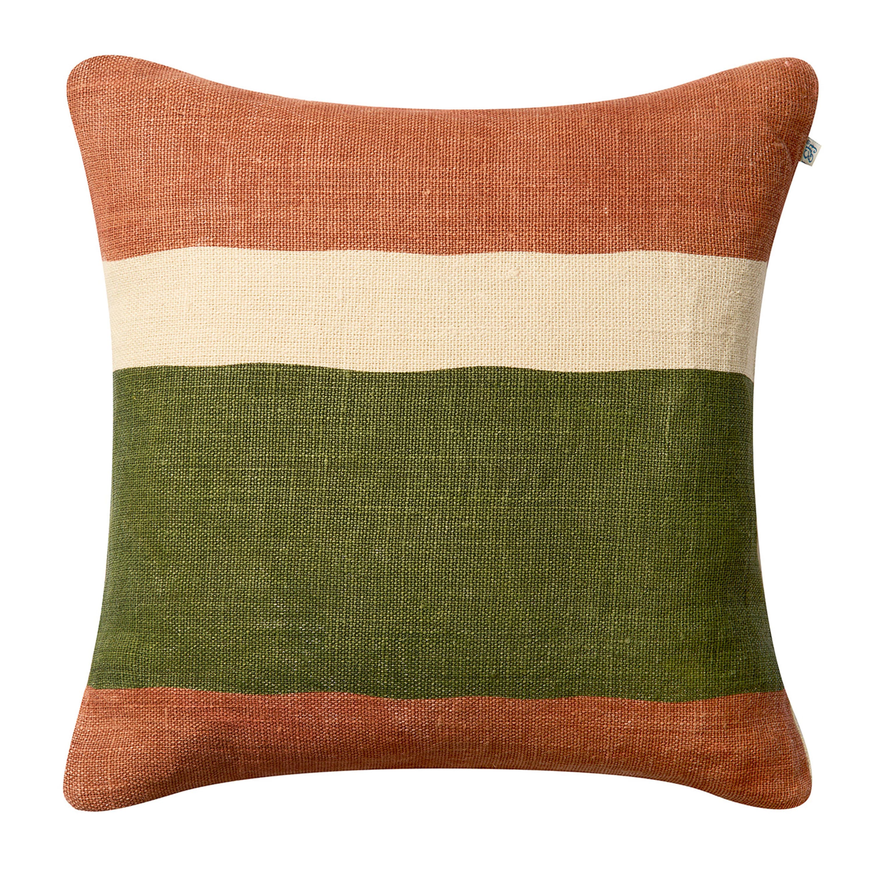 Manali Tyynynpäällinen Apricot Orange/Cactus Green 50x50