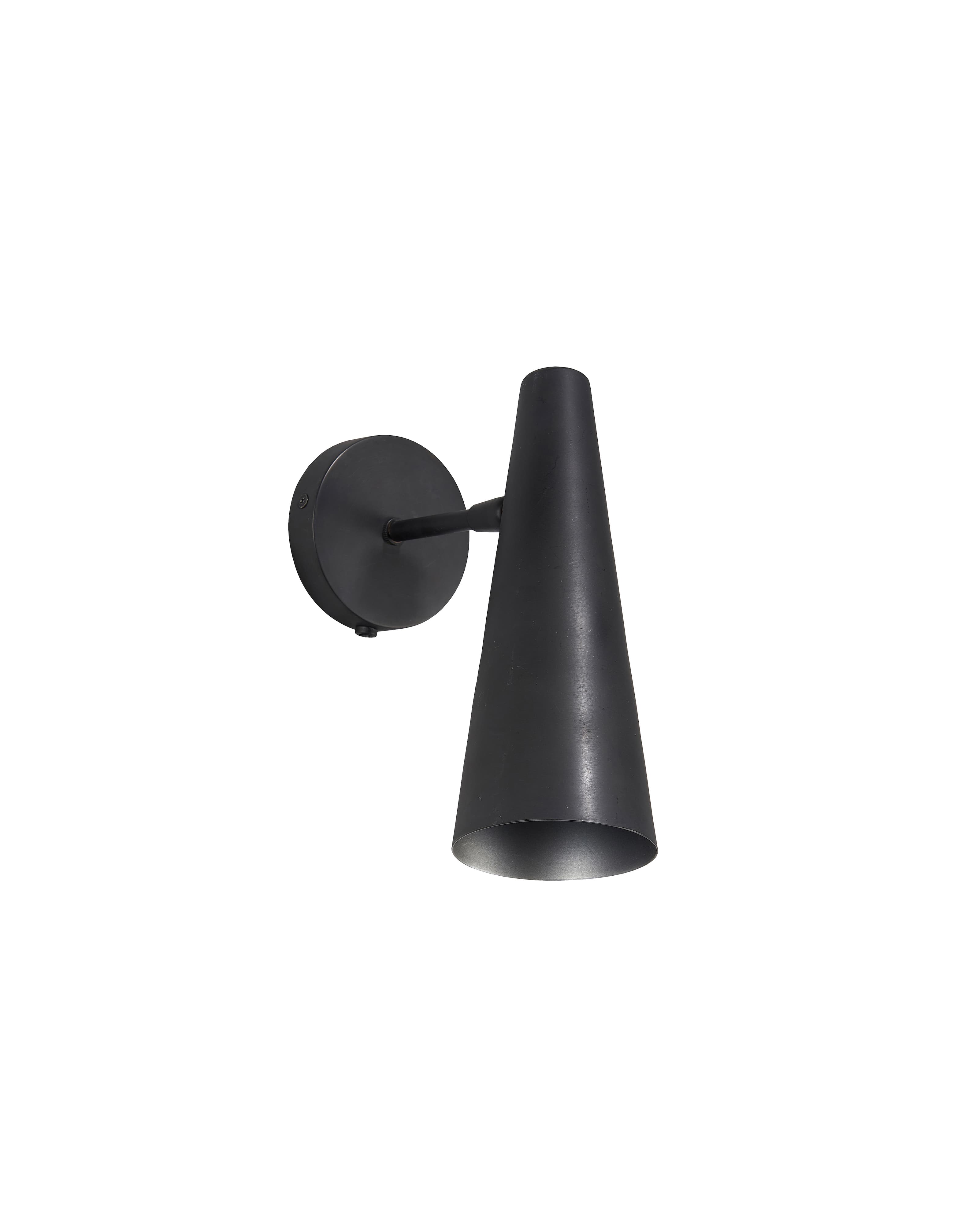 Precise Seinävalaisin Mattamusta 21cm
