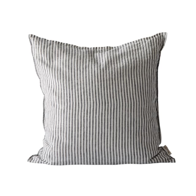 Tyynynpäällinen pellava grey/white 50x50