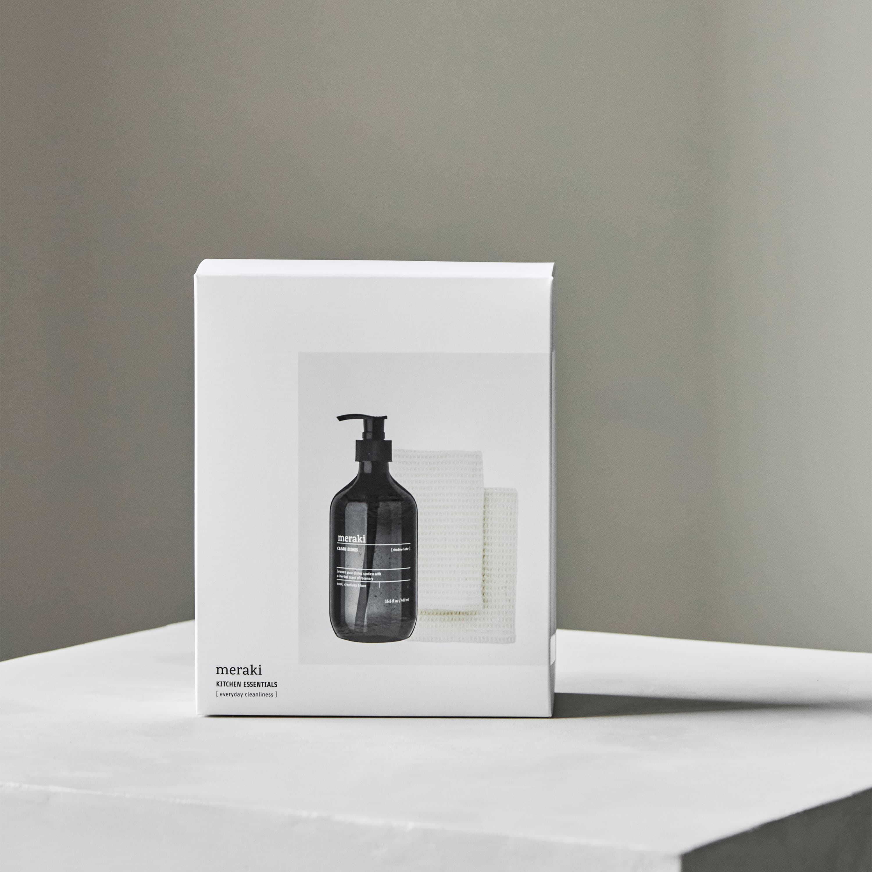 Presenttilahja Astianpesuaine Shadow Lake & Mk Beige 490 ml