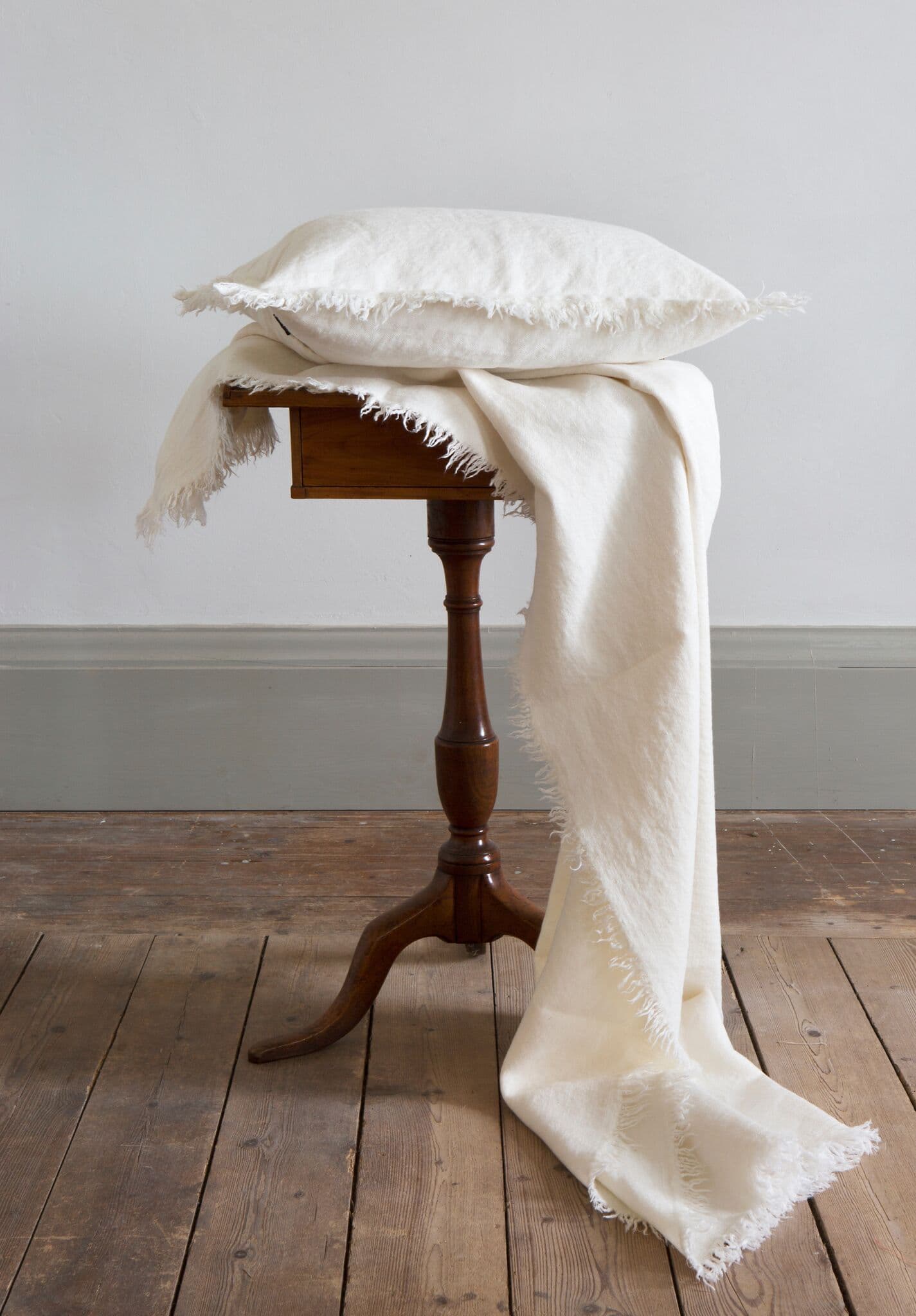 Merlin torkkupeitto pellava offwhite