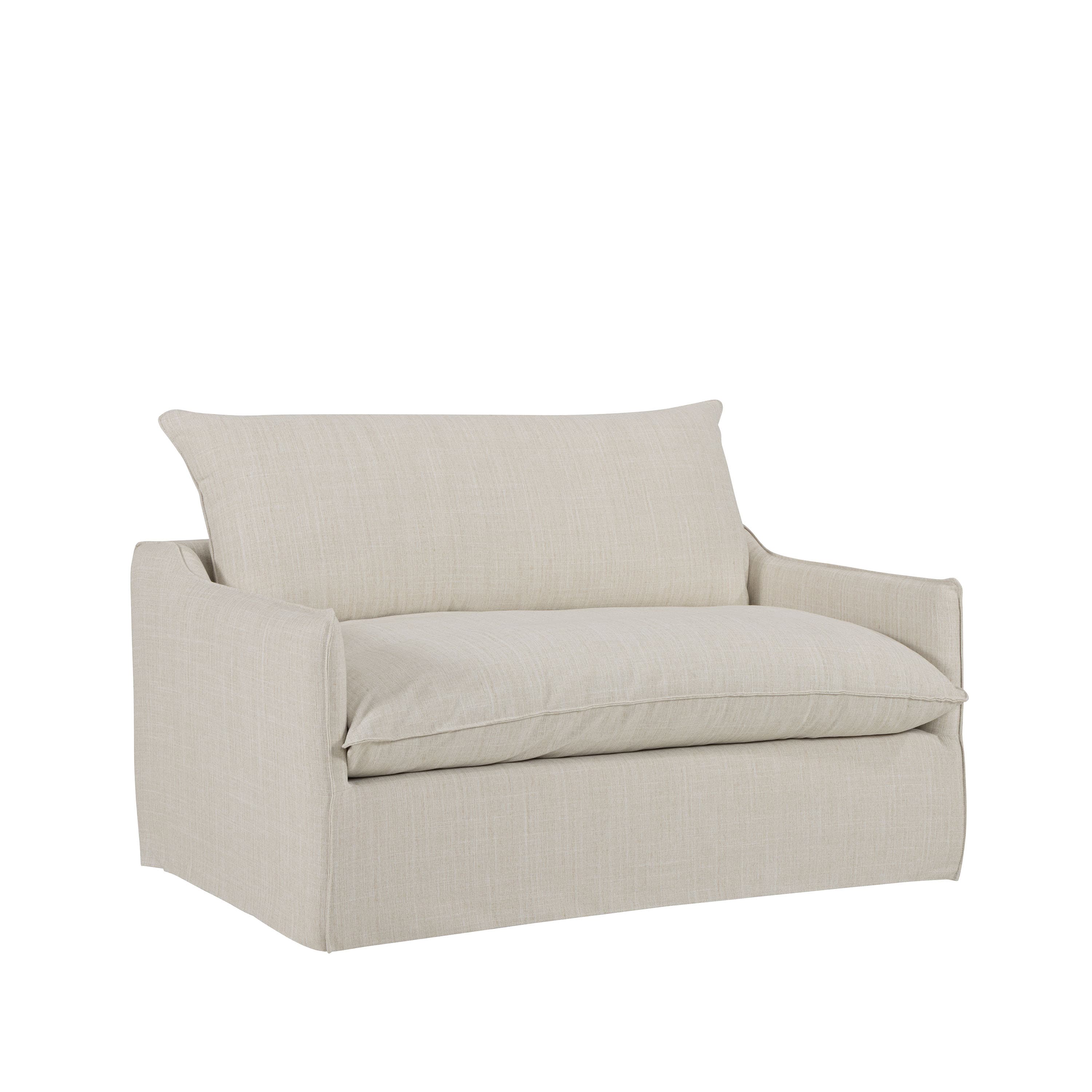 Grace Love Seat Light Linen 136 cm