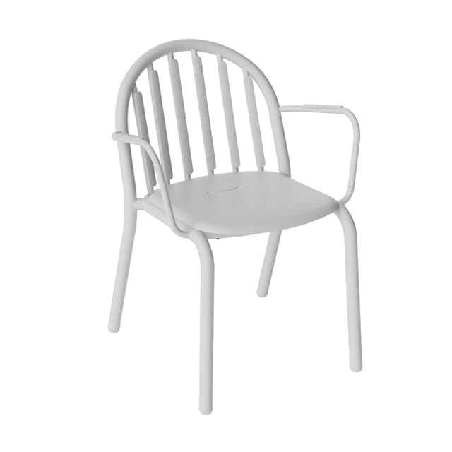 Fred's Käsinojatuoli Light Grey 2-pack