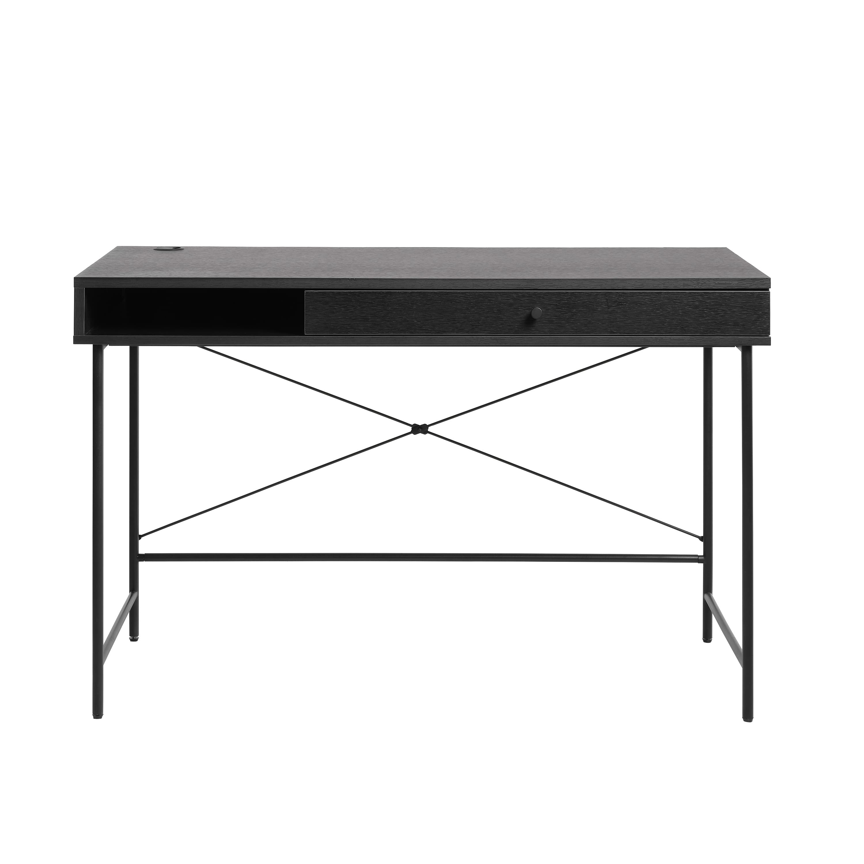 Elin Työpöytä Black 120cm