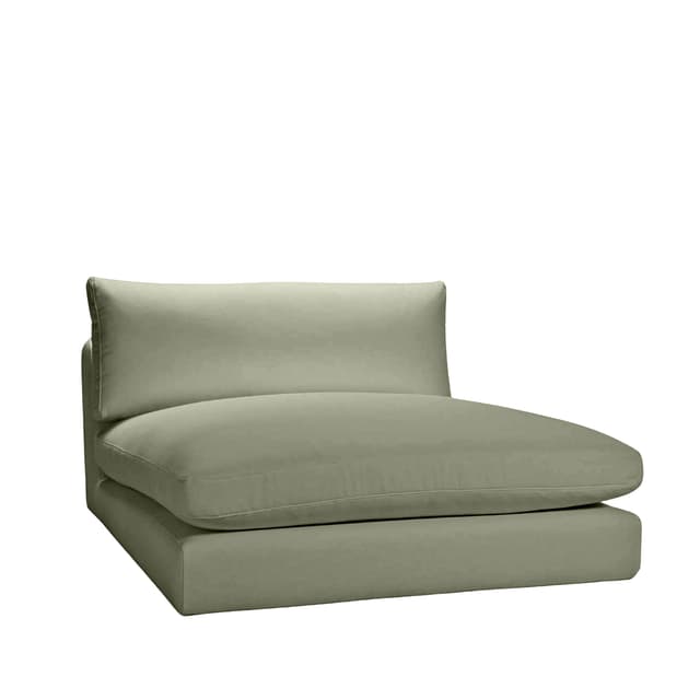 Capri 1,5-istuttava divaanimoduuli Vihreä 120x155