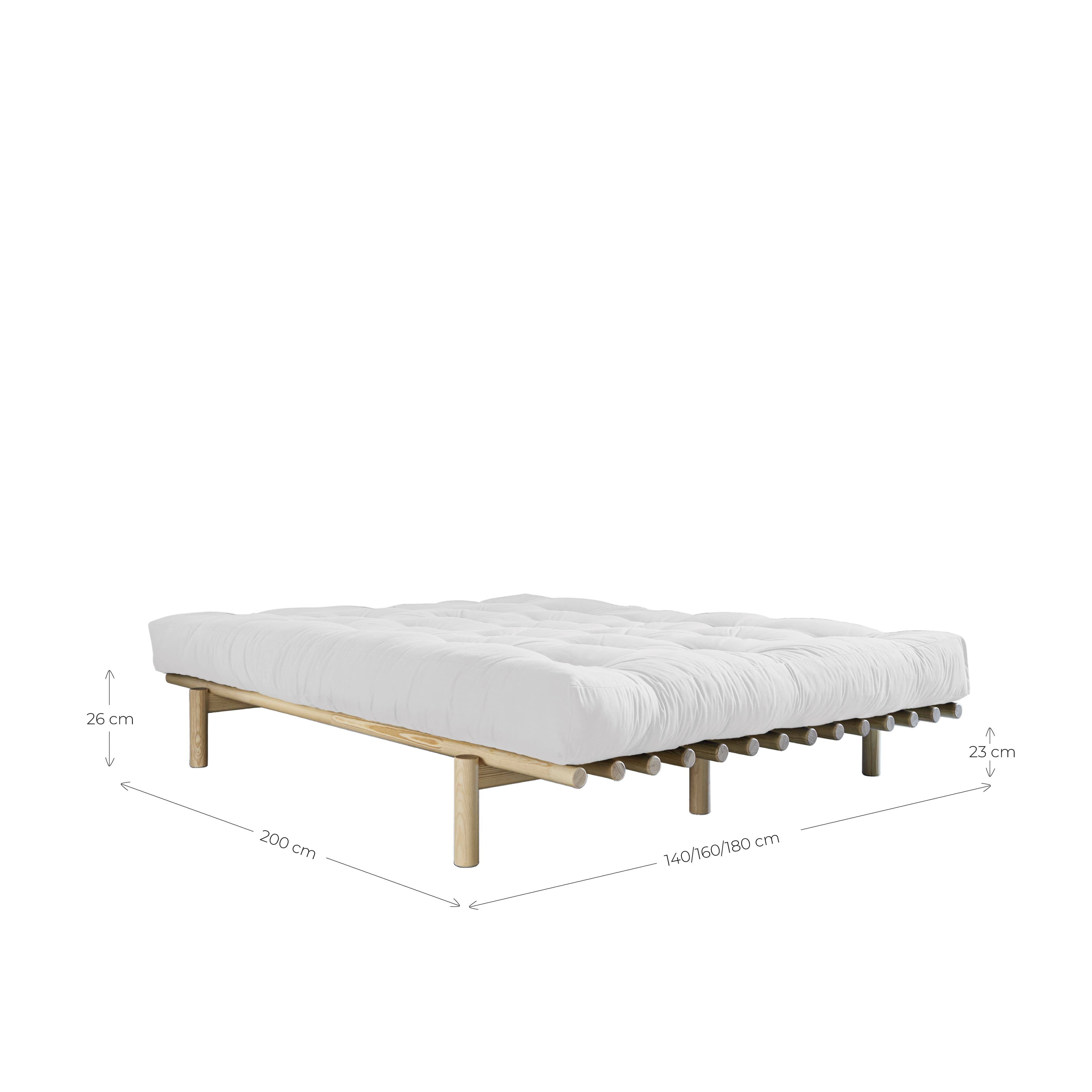 Pace Sängynrunko luonnonväri 140 cm