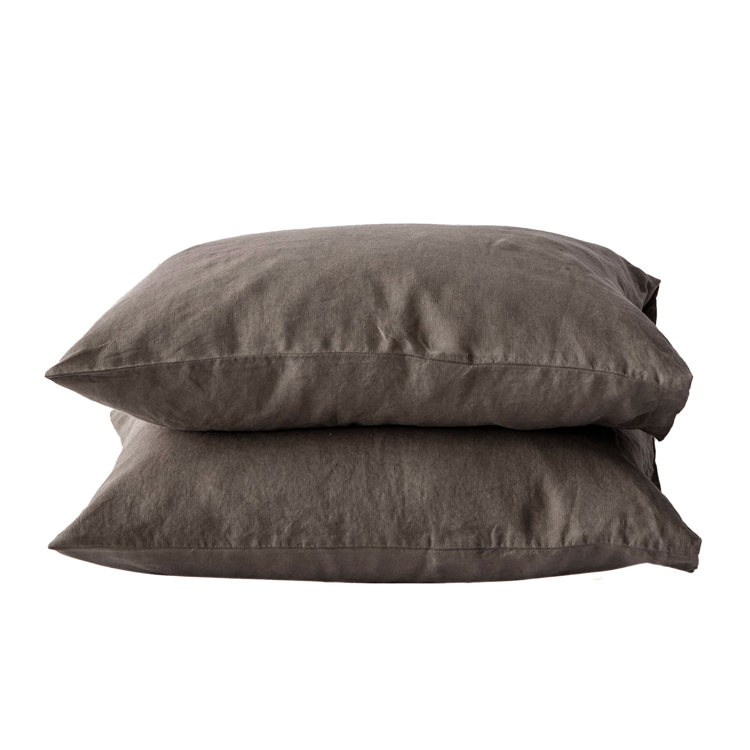 Tyynyliina pellava taupe 50x60 2-pack