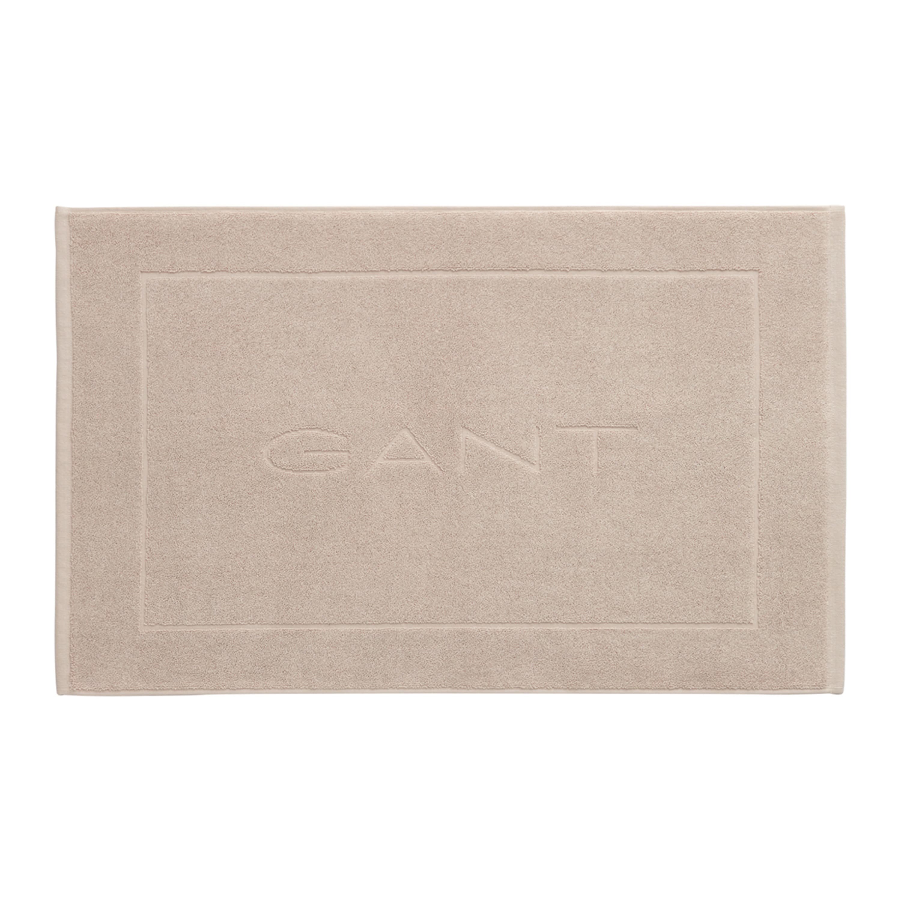 Organic Premium Terry Kylpyhuonematto Silver Sand 50x80