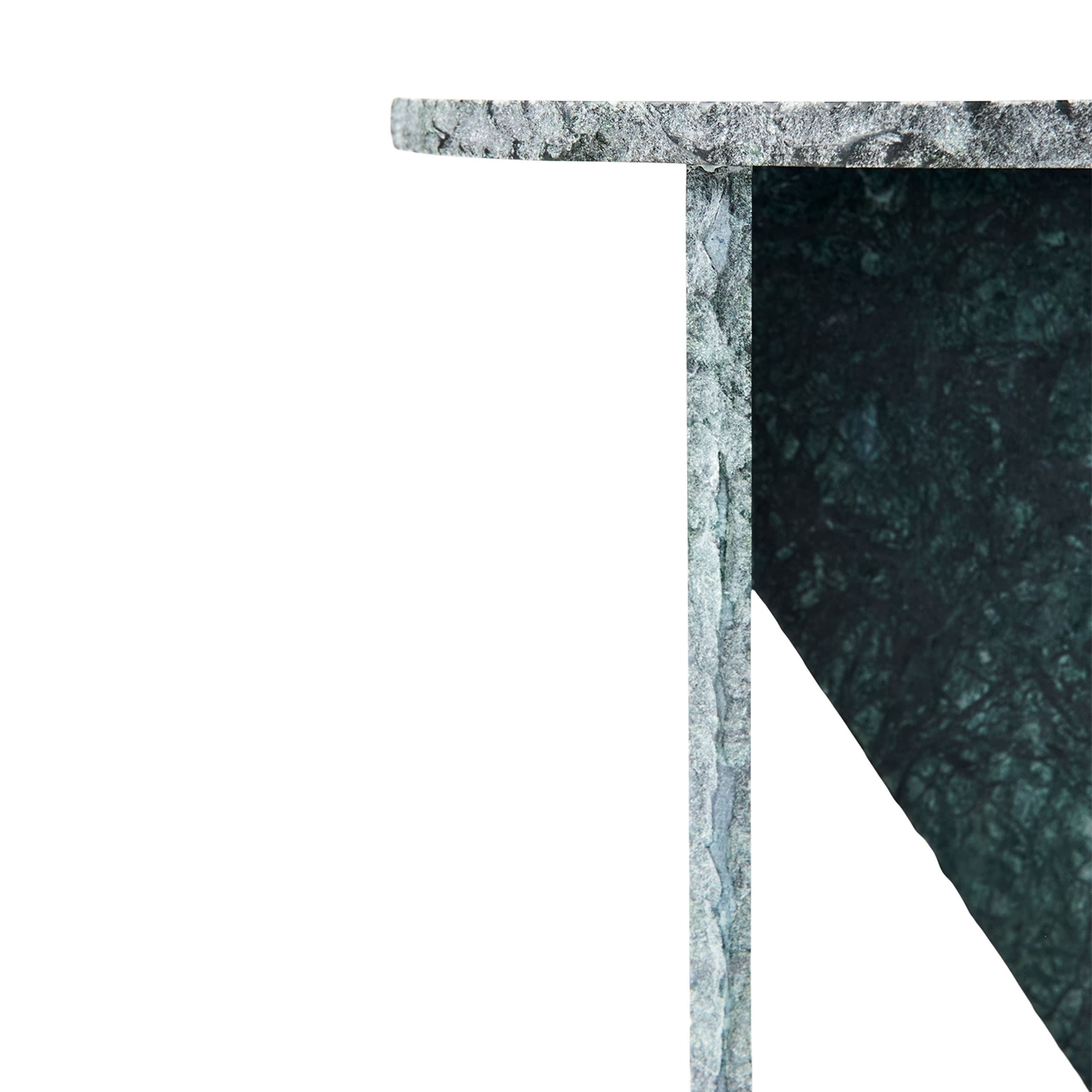 Verde Sivupöytä Green Marble Ø40
