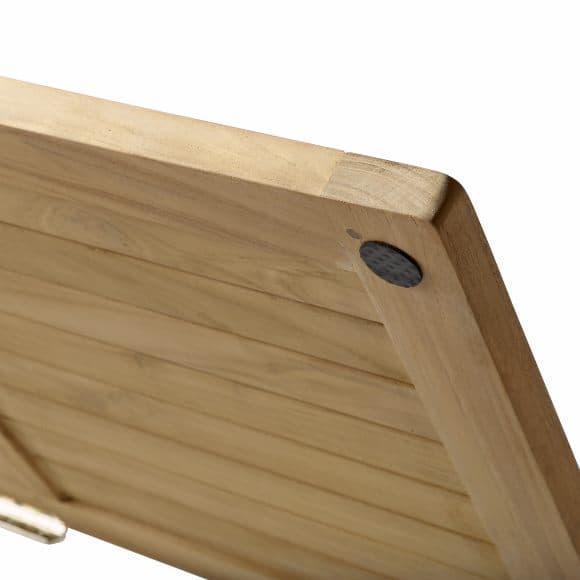 Classic Säilytyspenkki Tiikki/Valkoinen 90 cm
