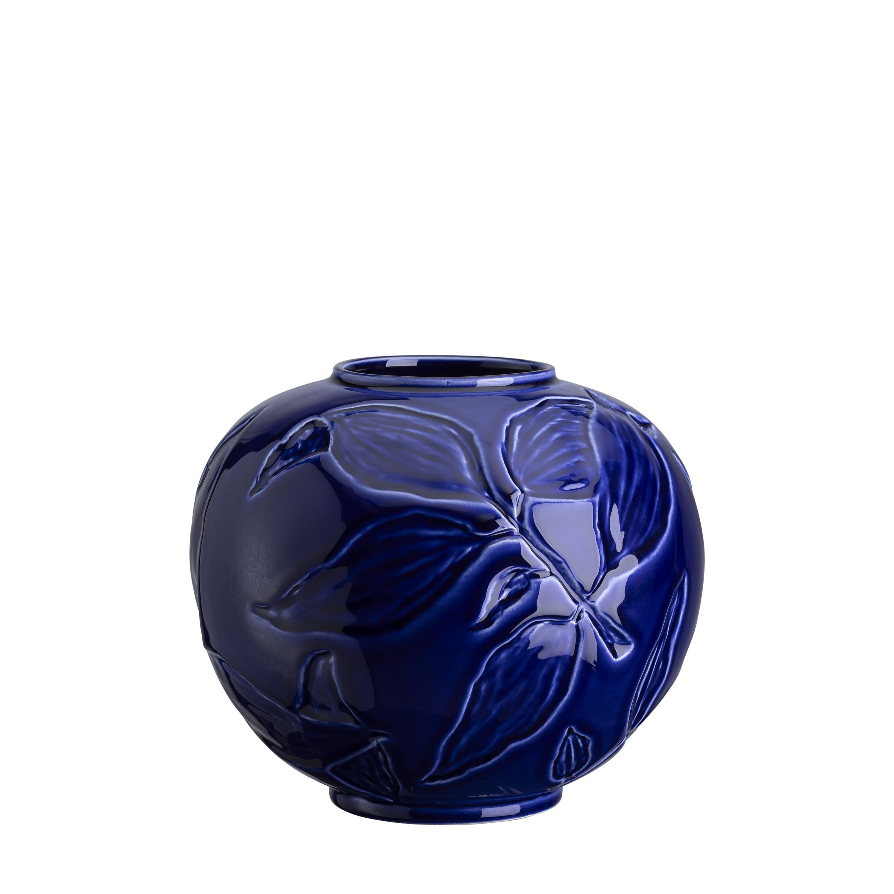 Florita‑maljakko lasitettu Agate Blue 15 cm