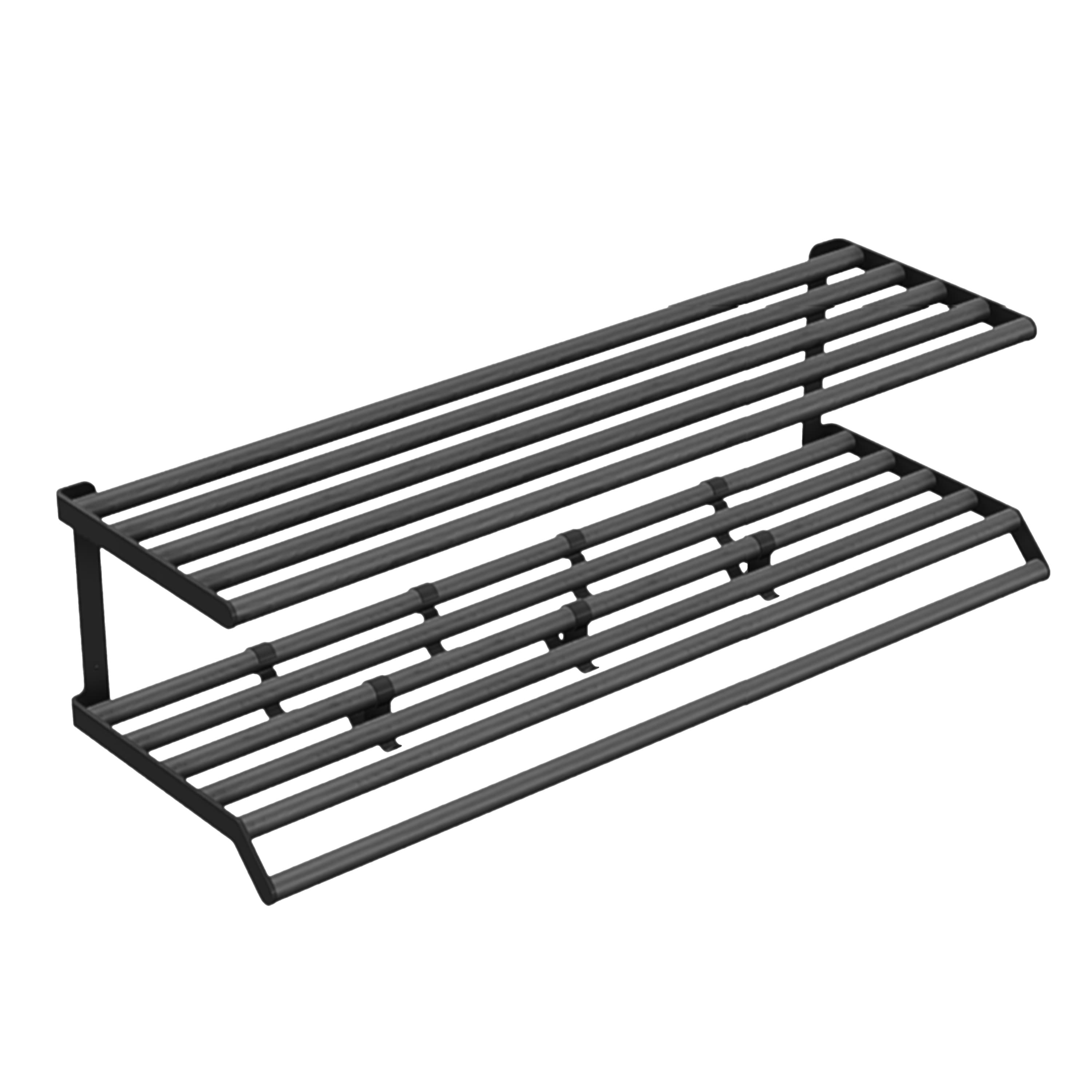 Tamburin Naulakko Mustaksi Petsattu Tammi/Musta 100cm