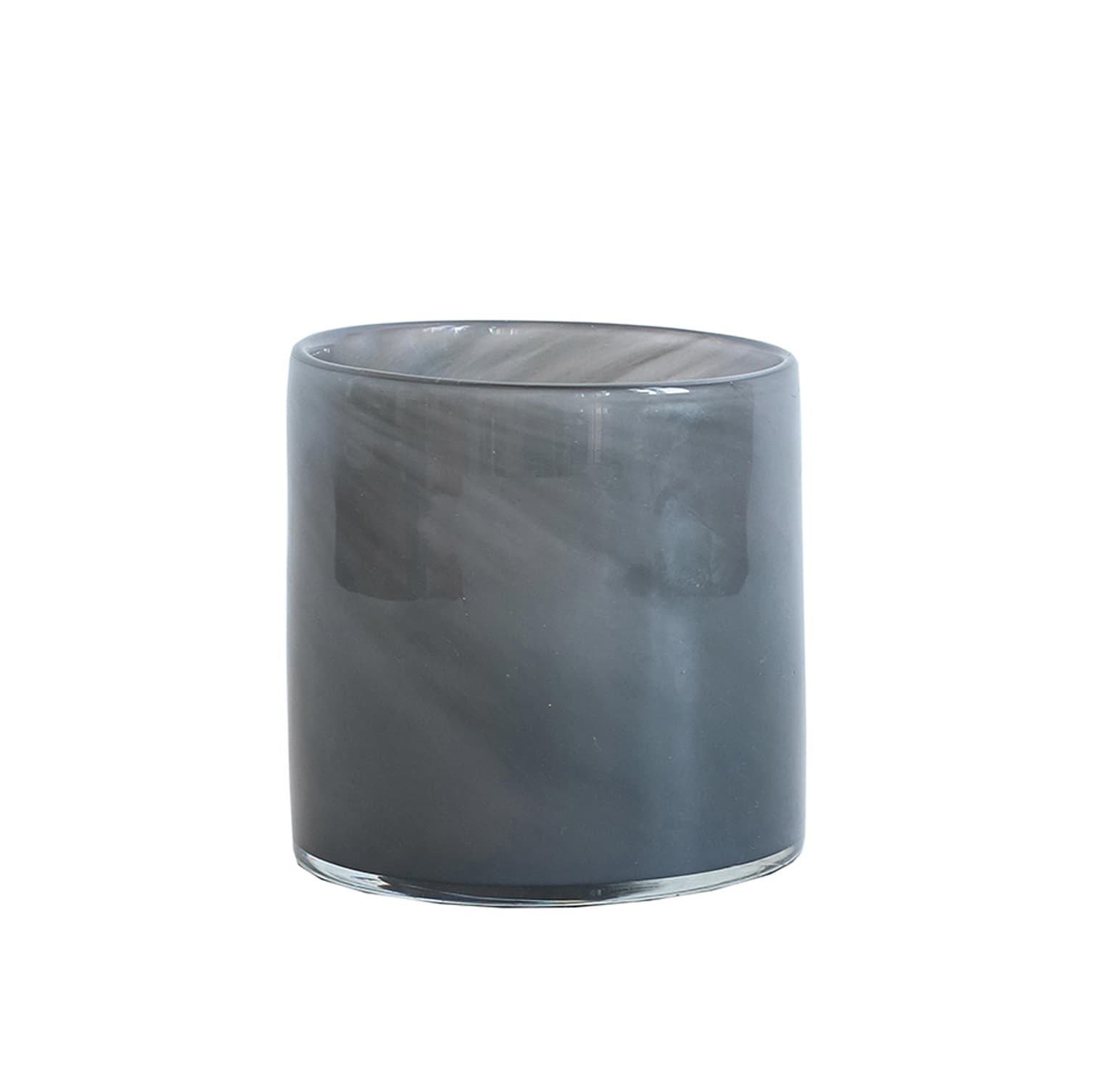 Lyric kynttilälyhty dark grey 8 cm