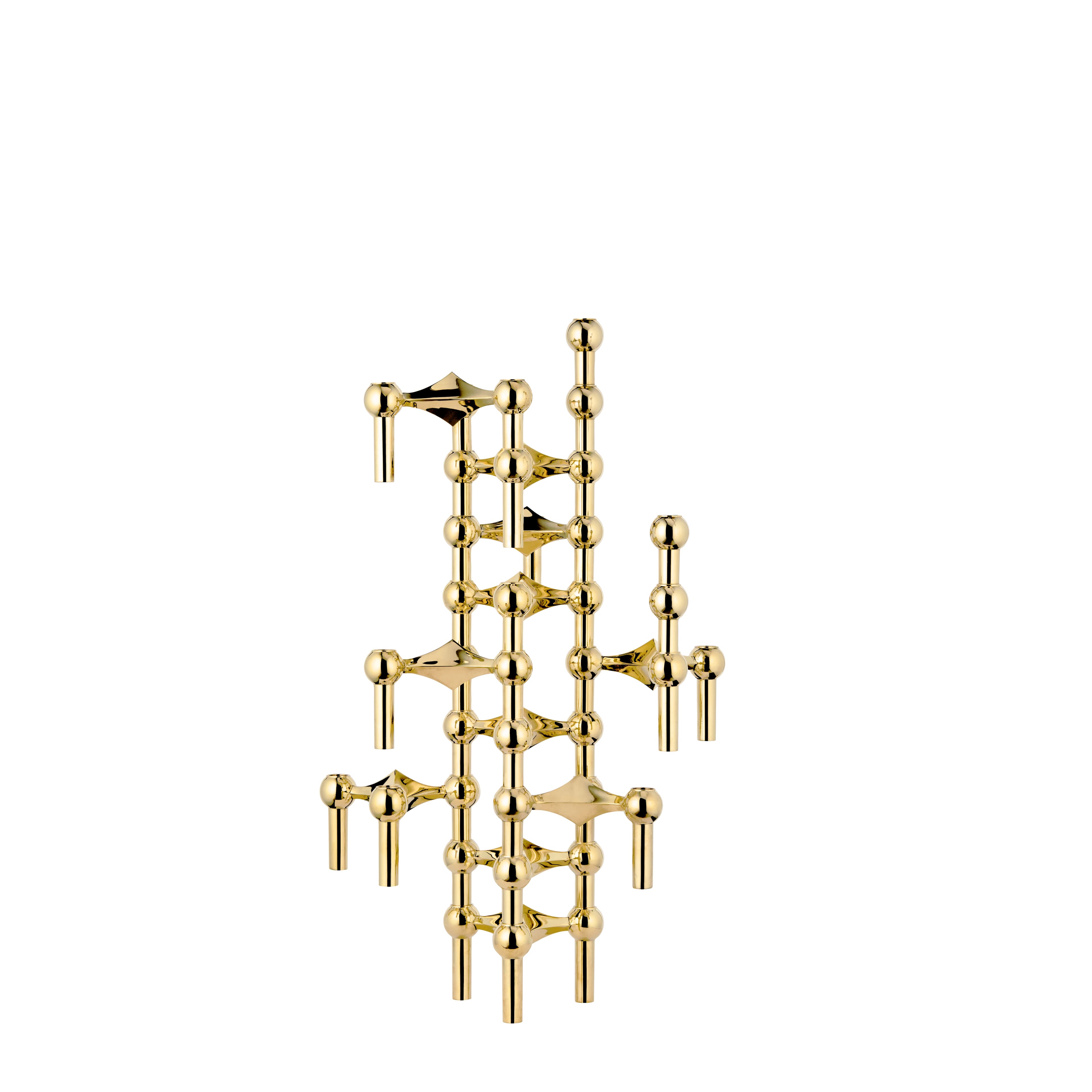 STOFF Nagel Kynttilänjalka Solid Brass 3-pakkaus