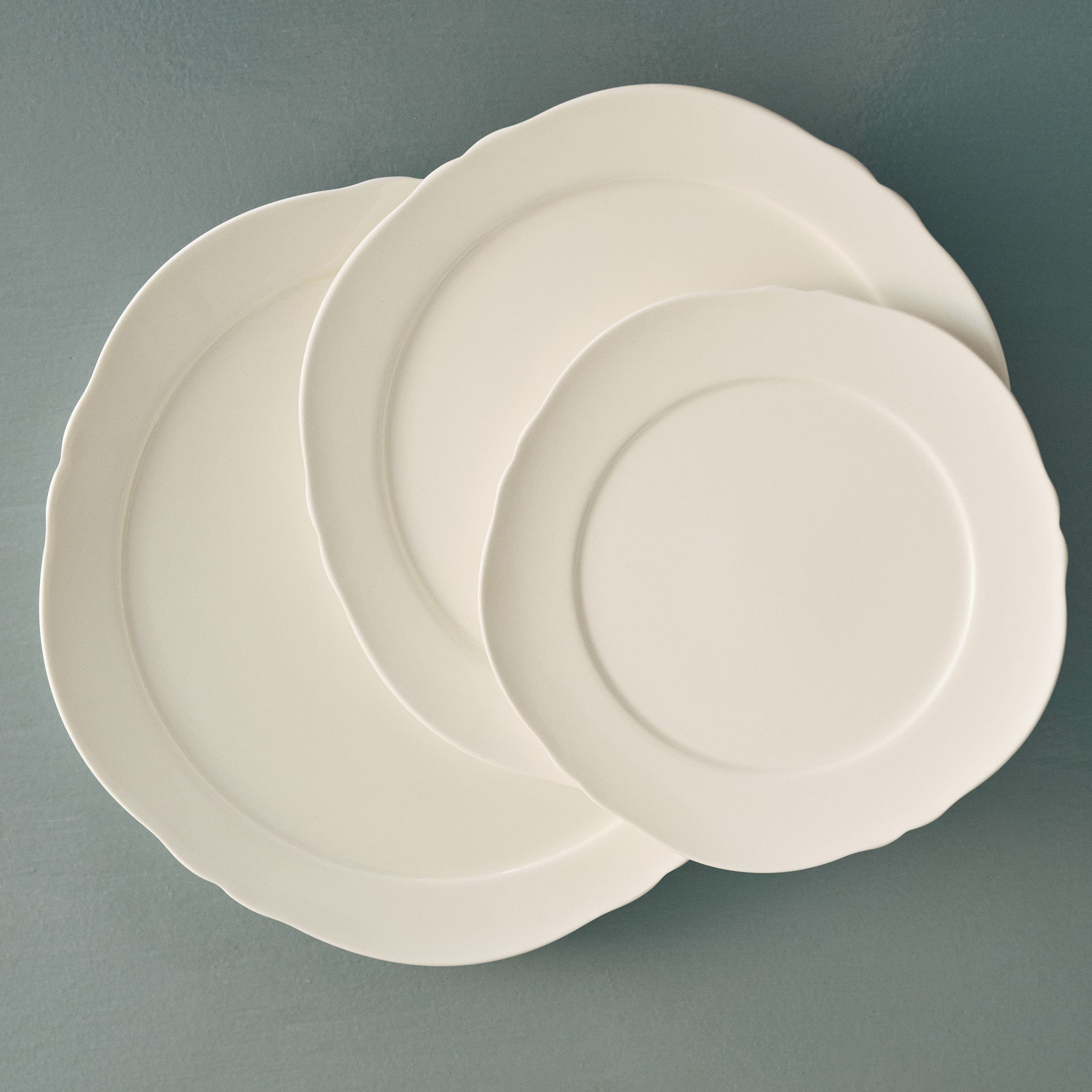 Silhouette Lautanen White Ø24 4-pakkaus