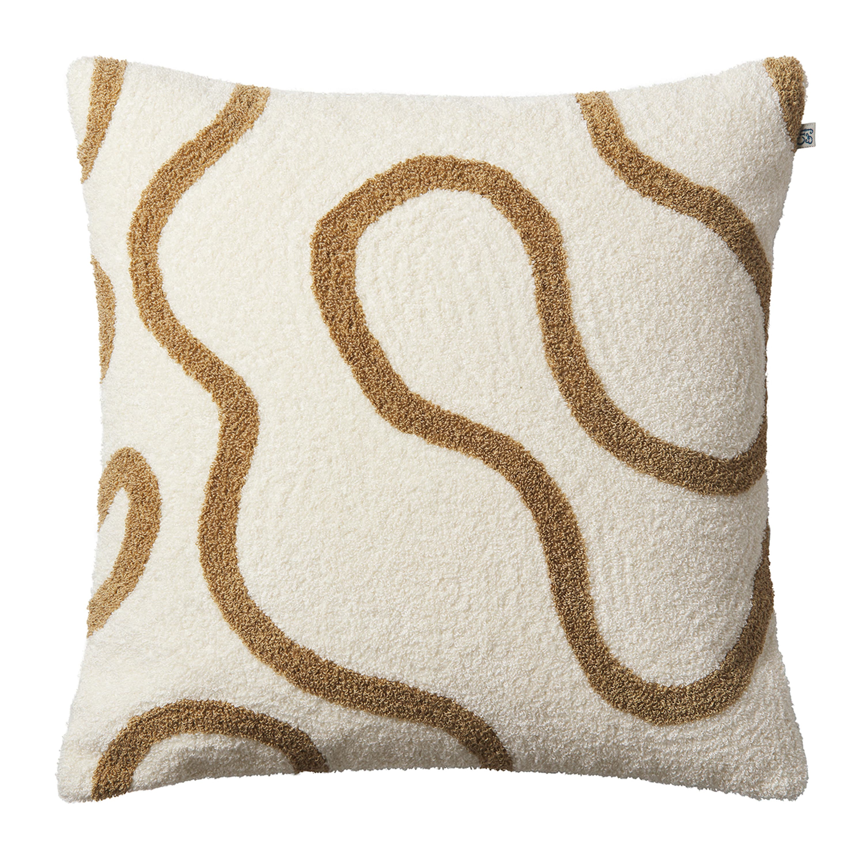 Swati Tyynynpäällinen Bouclé Off White/Sand 50x50