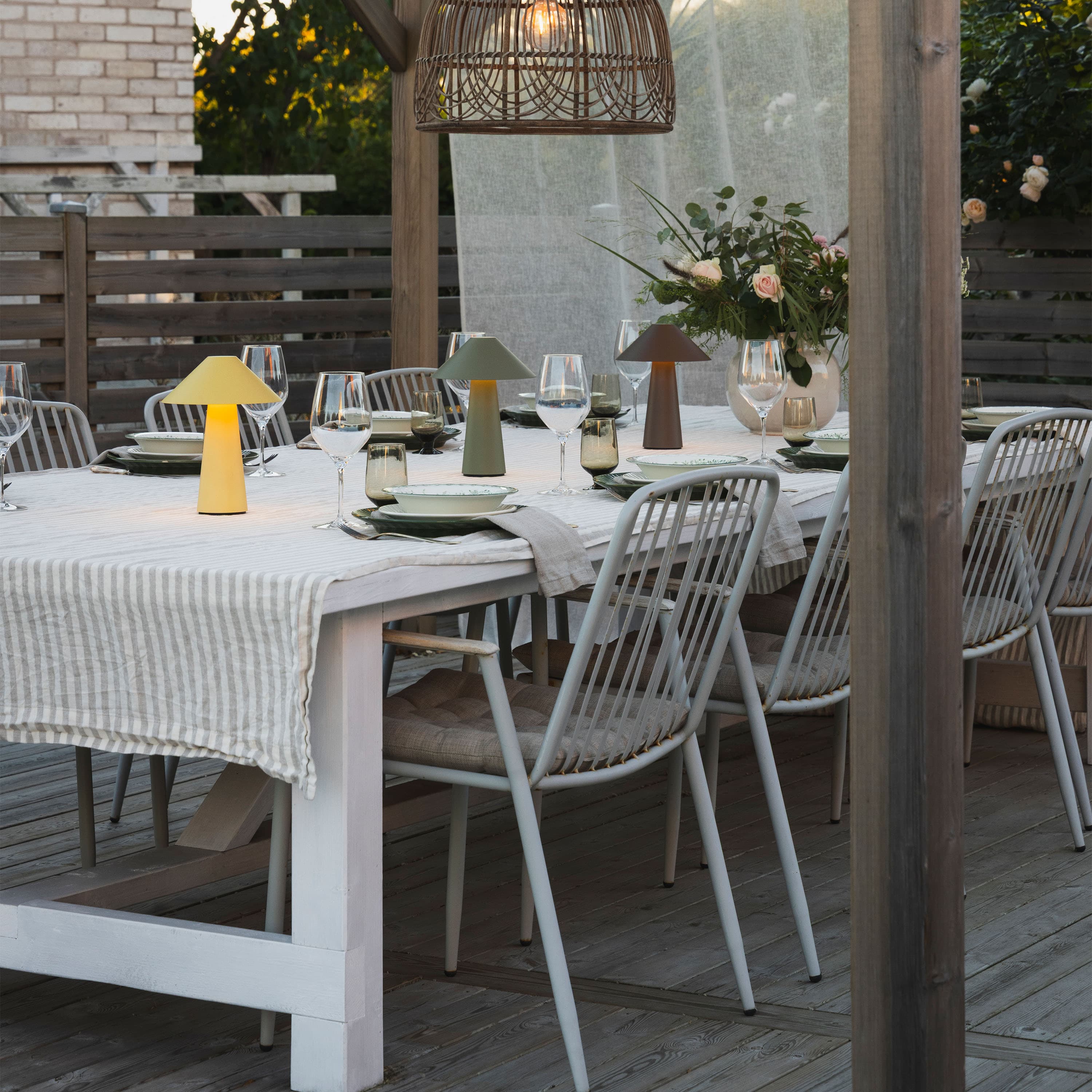 Cannes Kannettava Pöytävalaisin Kaura