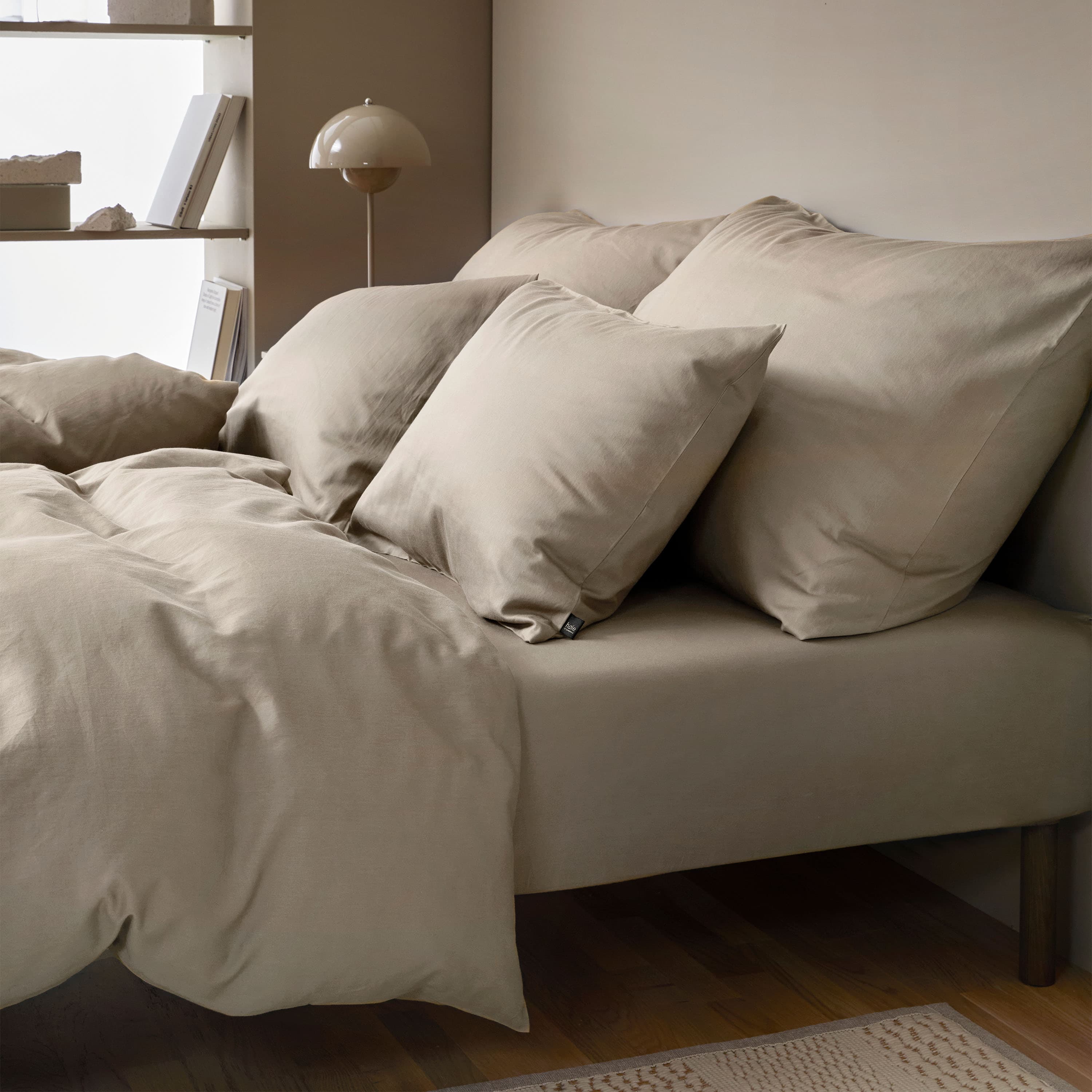 Harmoni Muotoonommeltu Lakana Beige 180x200
