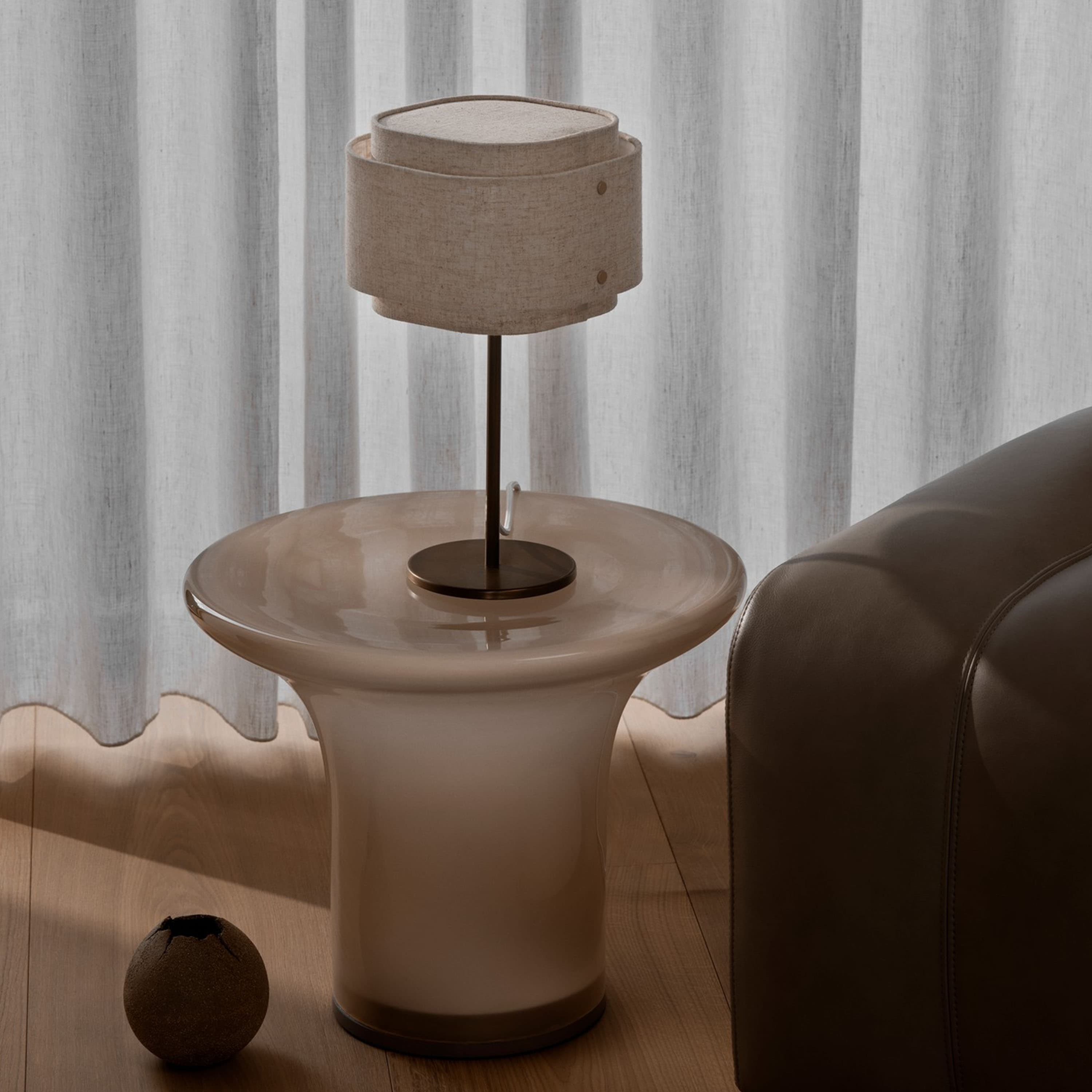 Takai Pöytävalaisin Beige 21cm
