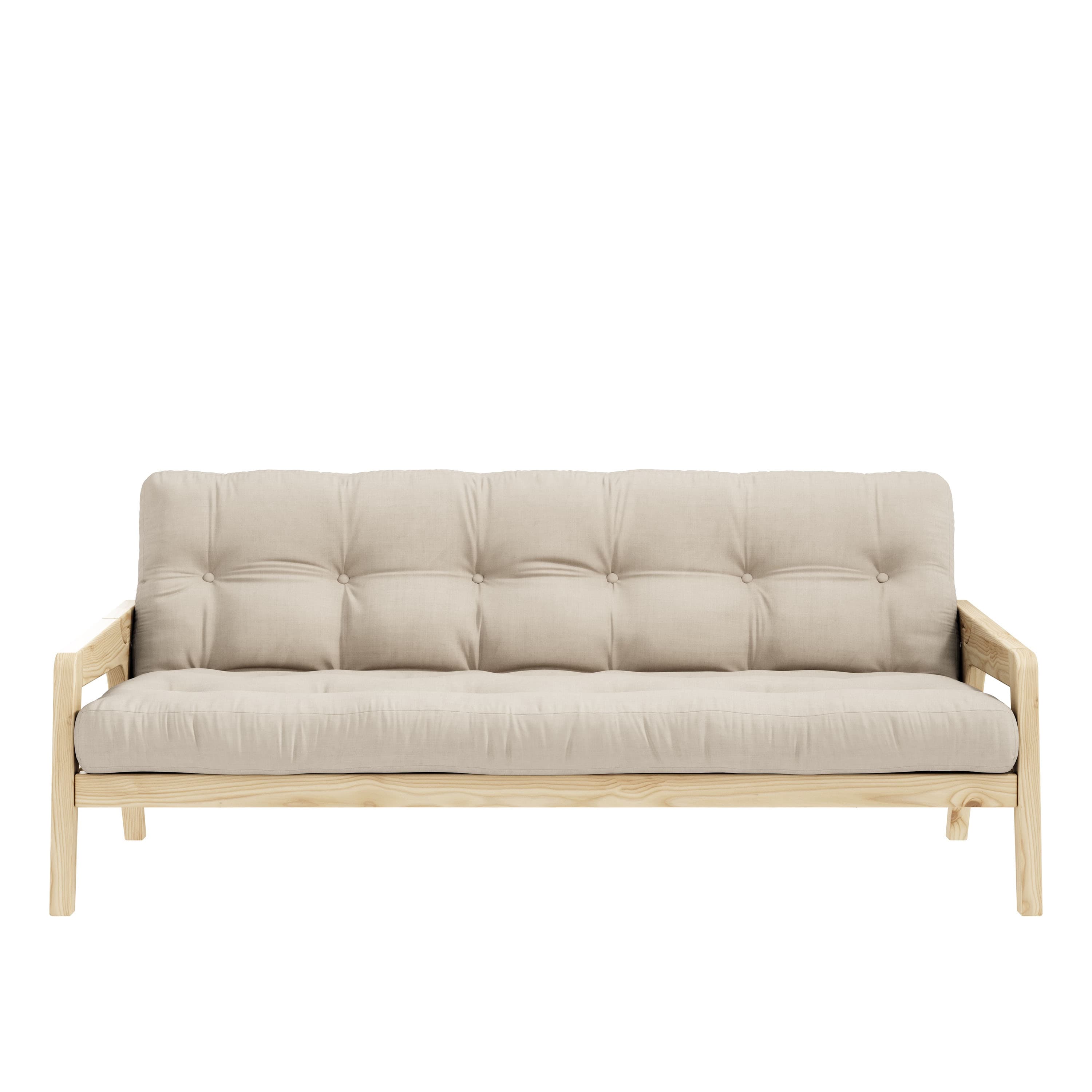 Grab Vuodesohva Nature/Beige 204cm