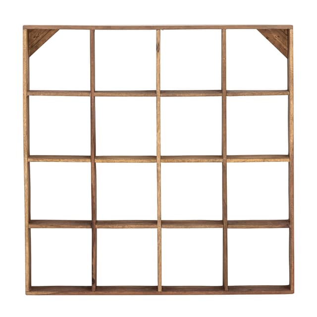 Tilo Seinä hylly Ruskea 70x70