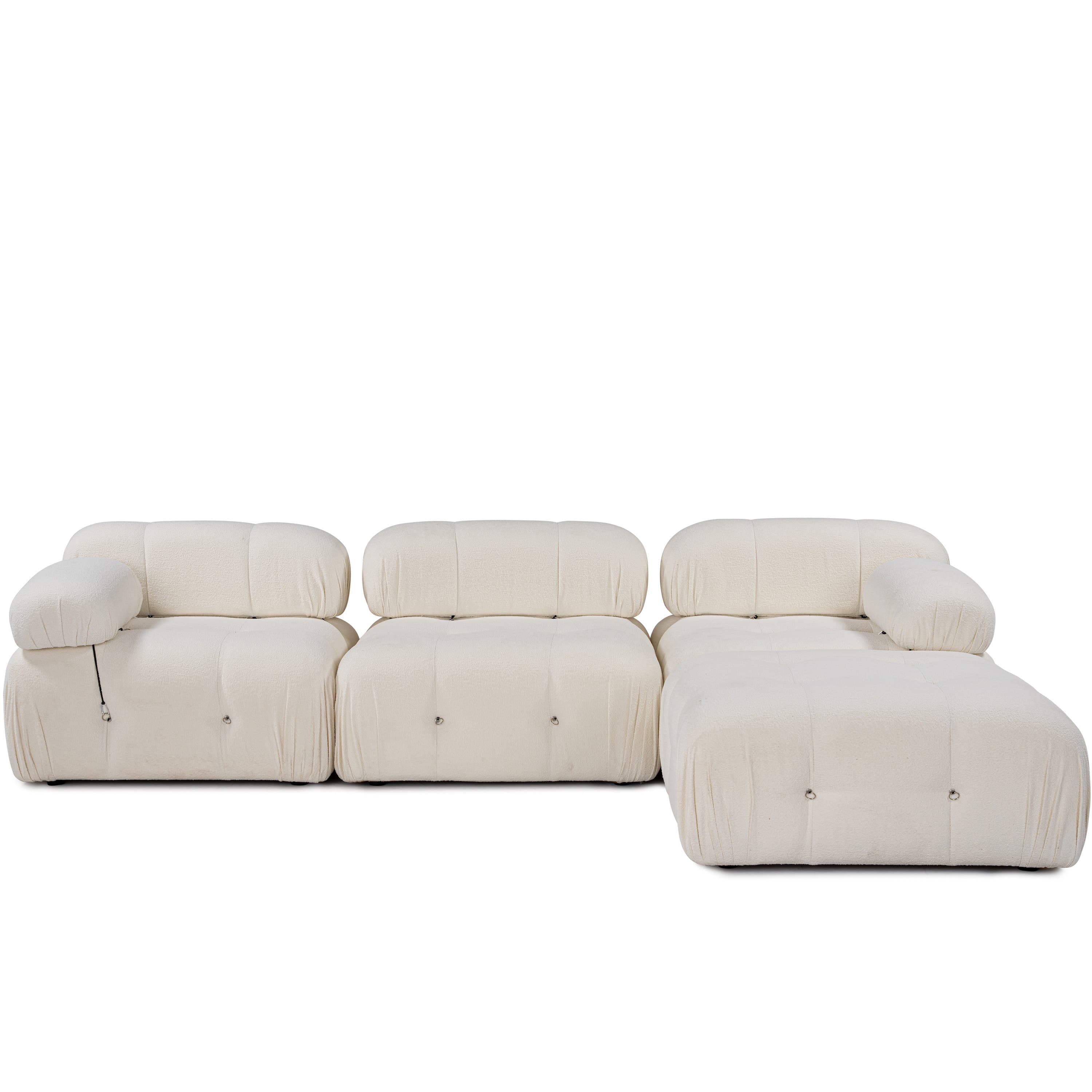 Blanca 3-istuttava Divaanisohva White Bouclé