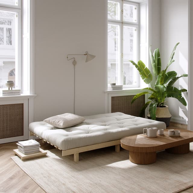 Lean Vuodesohva Natur/Linen 190cm