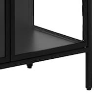 Neah Vitriinikaappi Black 180 cm