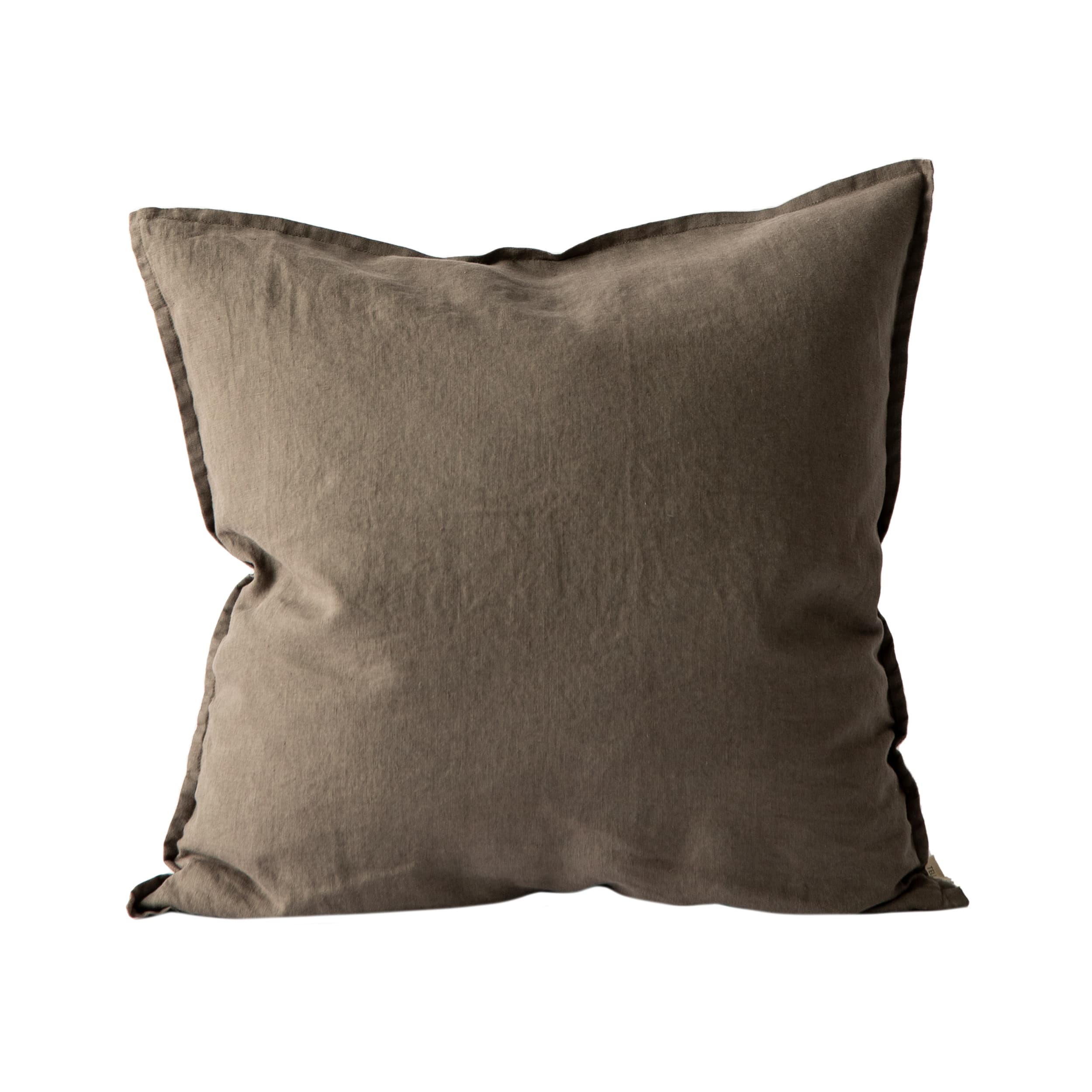 Tyynynpäällinen Pellava Taupe 50x50