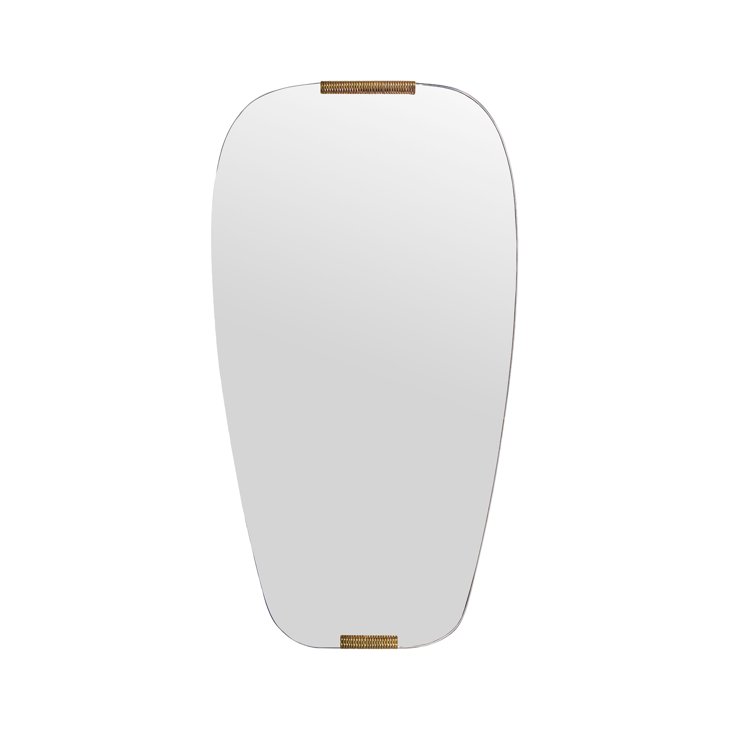 Clips Peili Golden/Antique Aluminium 54x100