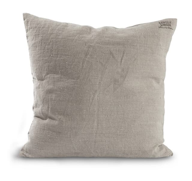 Lovely tyynynpäällinen pellava natural beige 50x50