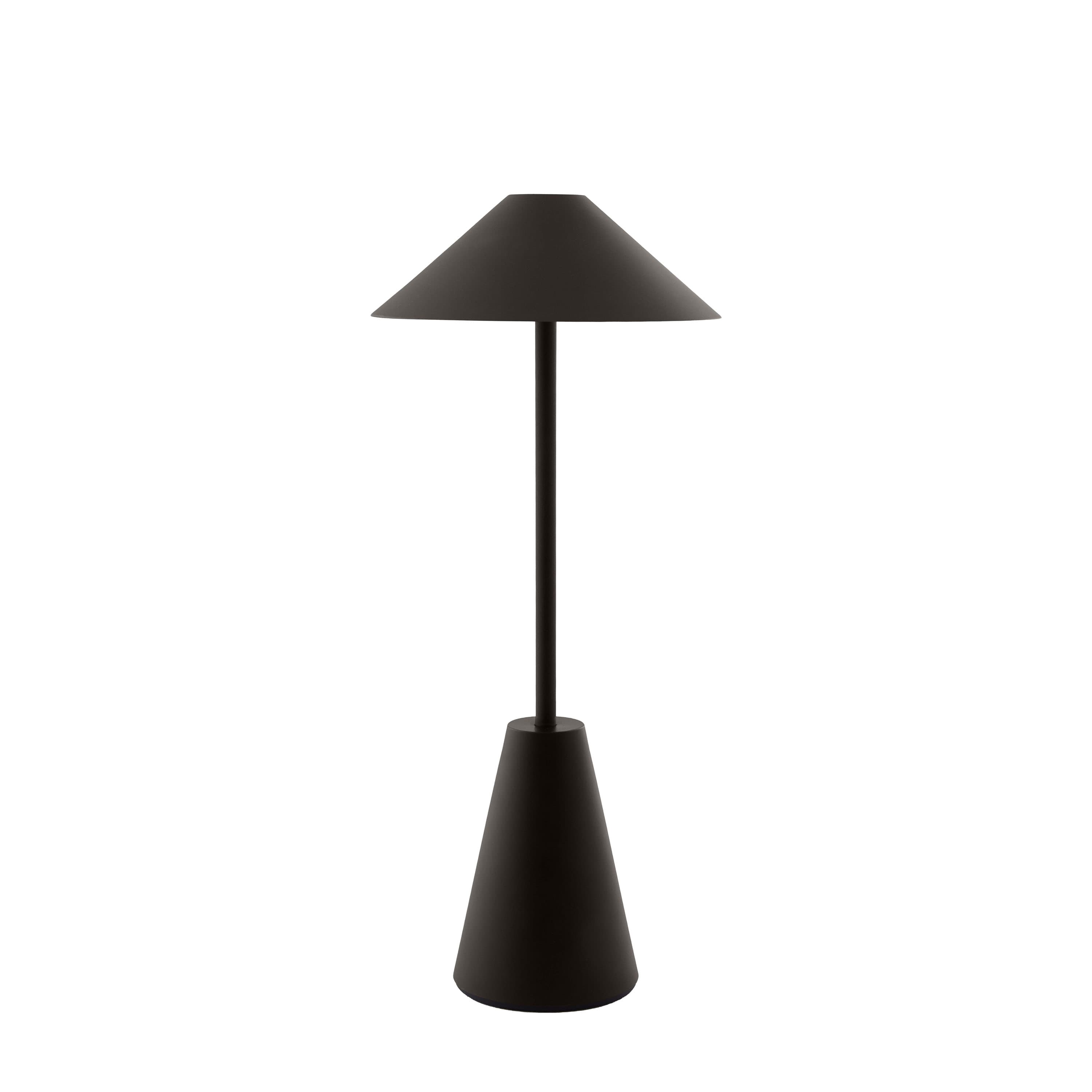 Cannes Kannettava Pöytävalaisin Musta 32cm