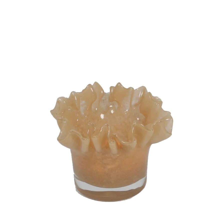 Loa Kynttilälyhty Beige 14cm