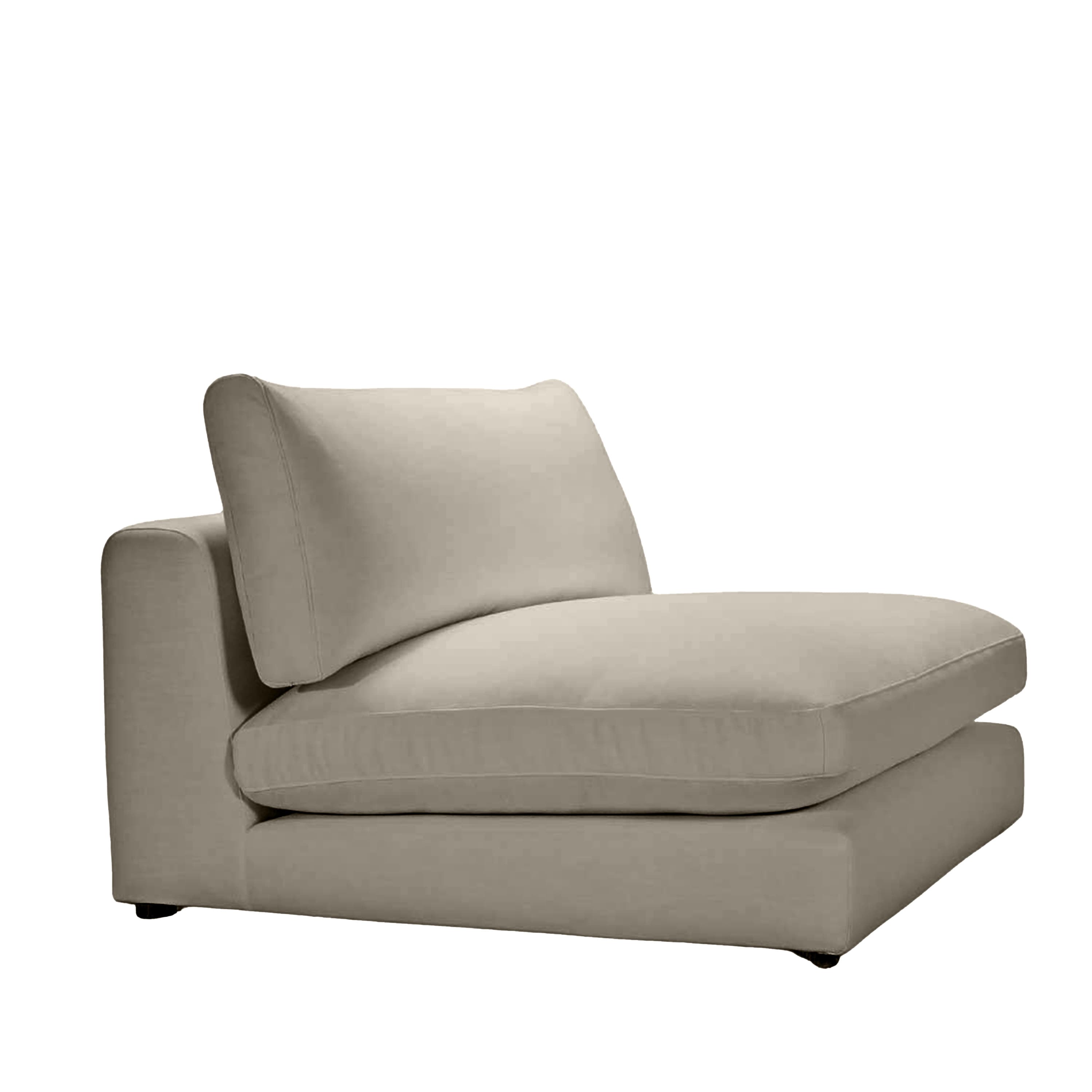 Capri 1,5-istuttava sohvaosa Taupe 120cm