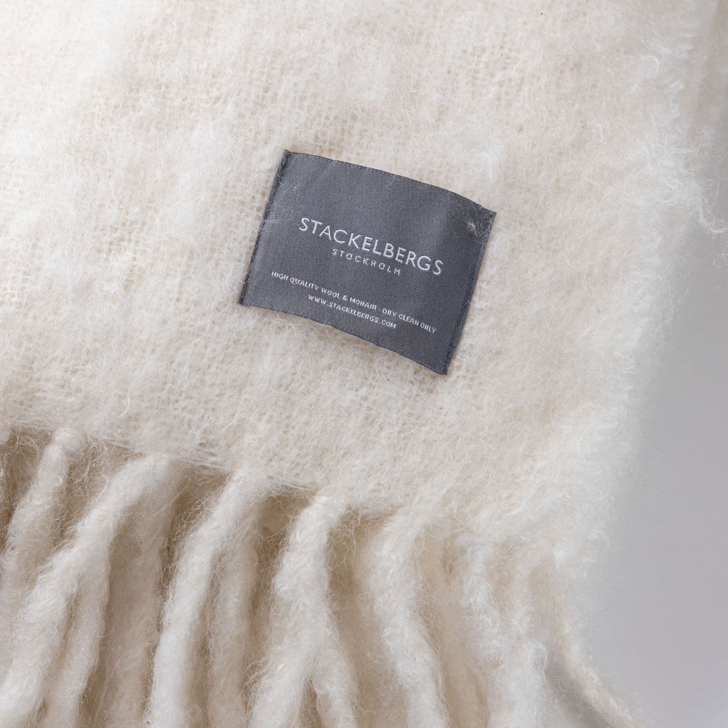 Luxury Kid Mohair Huopa Pure White