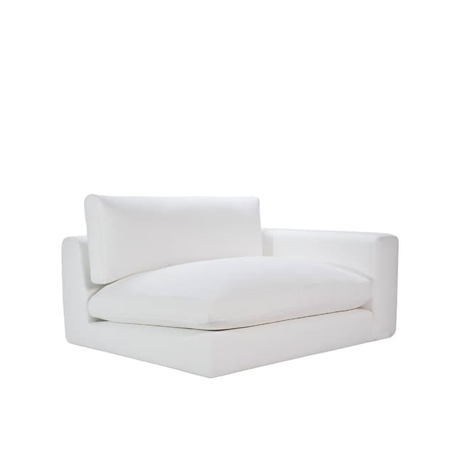 Capri 1,5 istuttava sohvaosa Oikea käsinoja Valkoinen 142cm