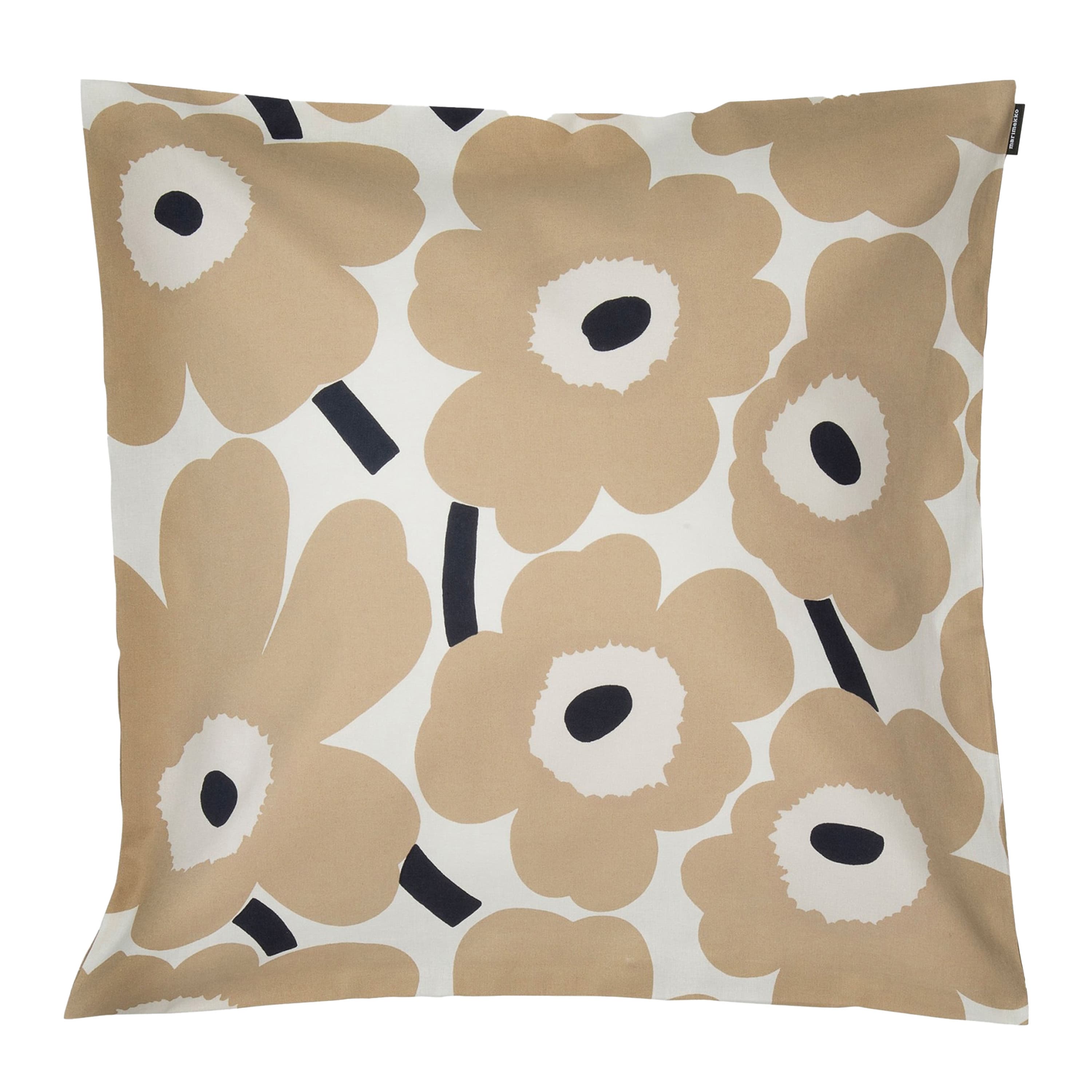 Pieni Unikko Tyynynpäällinen Beige/Valkoinen 50x50