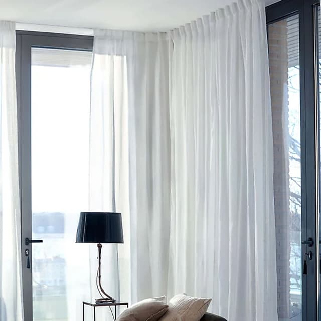 Dalsland Verho Pellava White 250cm