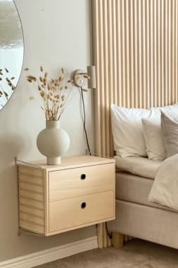 Hubble Seinävalaisin Beige