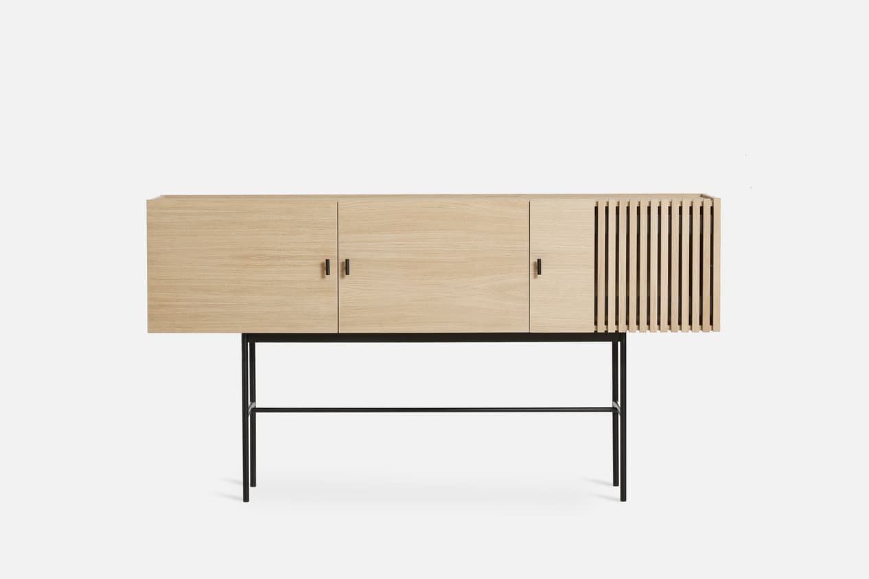 Array senkki white oak/black 180 cm