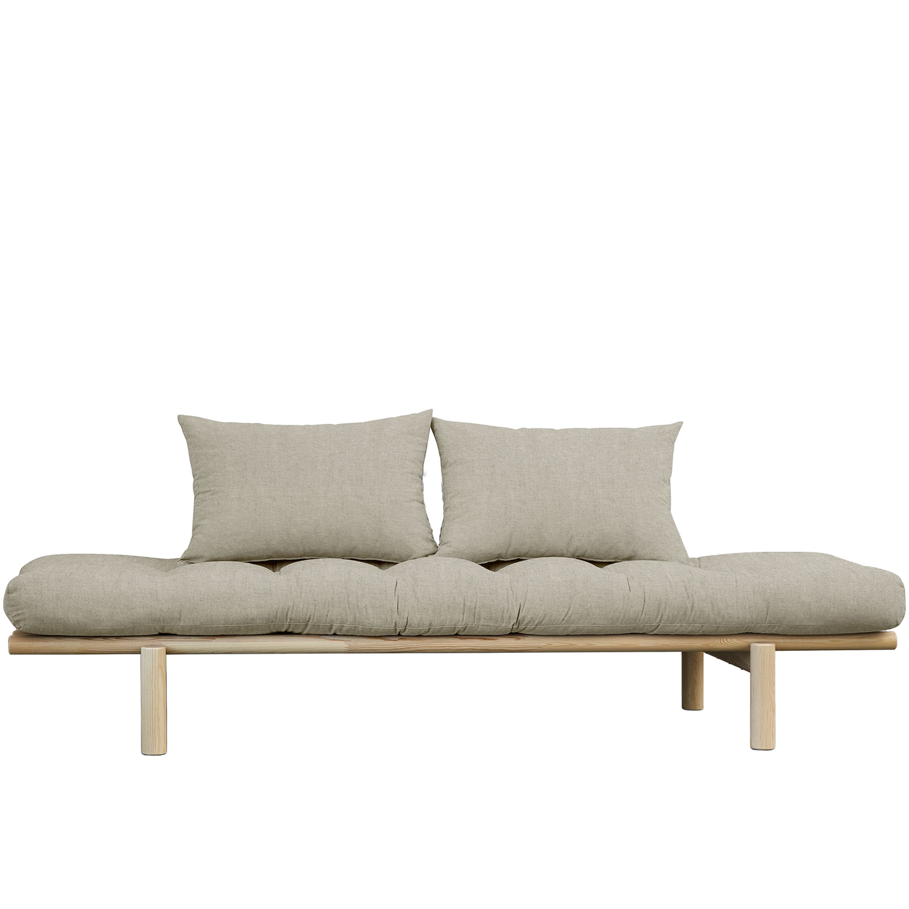 Pace Sohvasänky Luonnonväri/Pellava 200 cm