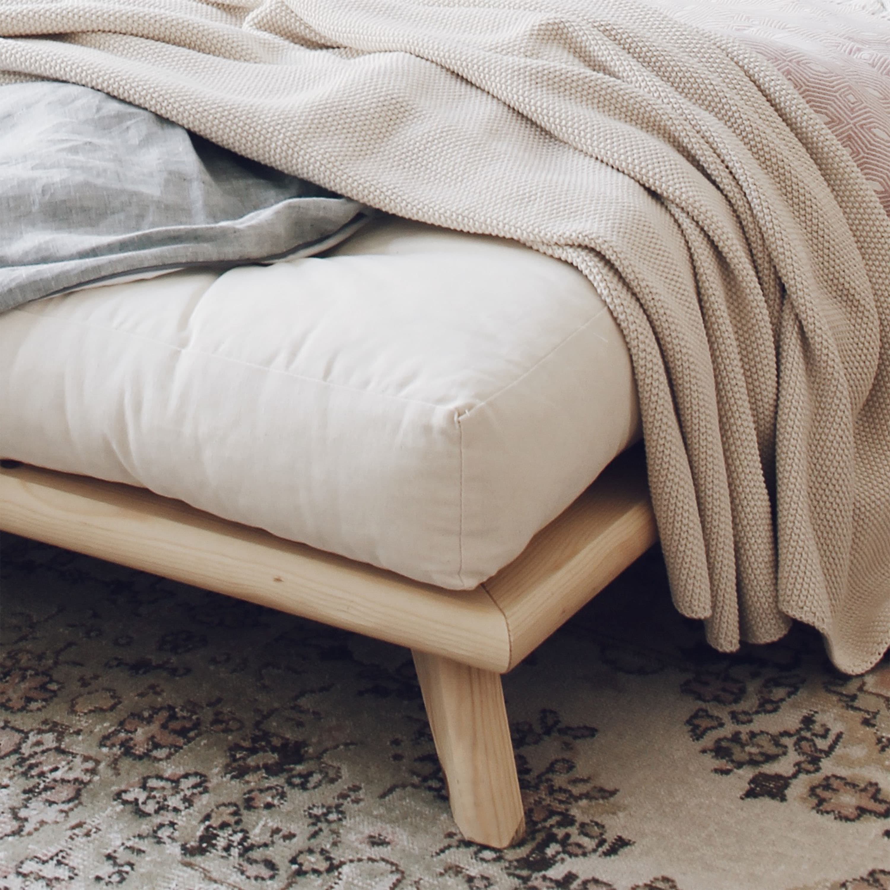 Senza Sängynrunko Luonnollinen 180 cm