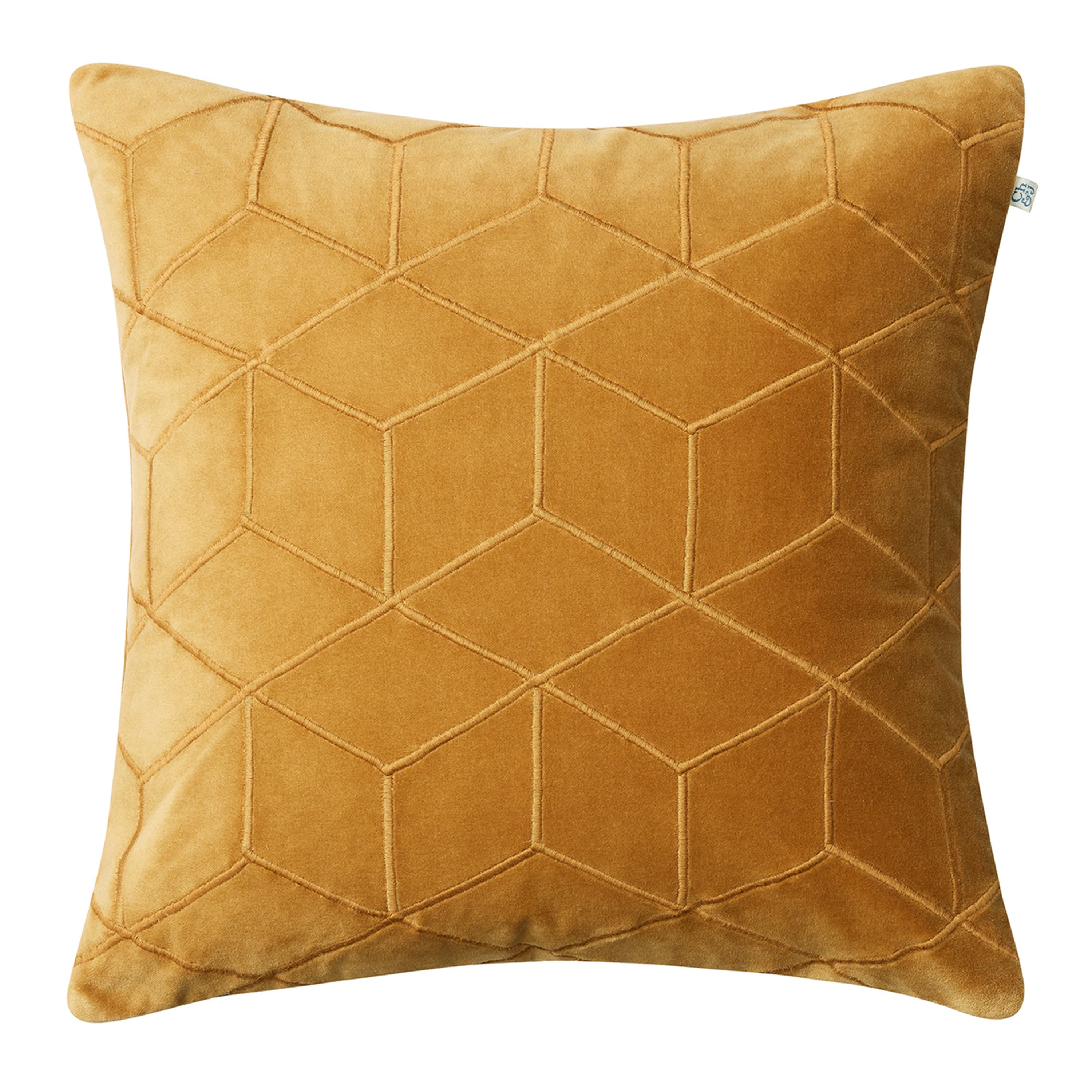 Vir Tyynynpäällinen Sametti Masala Yelow 50 x 50