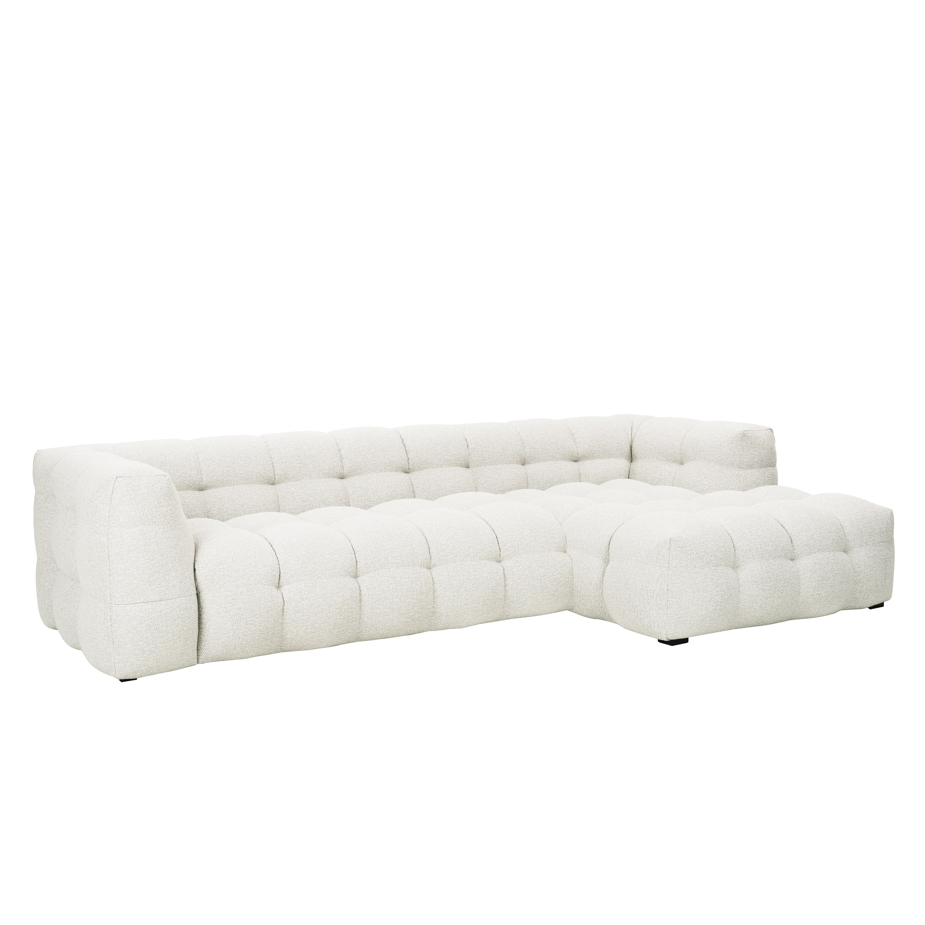 Billie Divaanisohva Oikea Ivory Bouclé