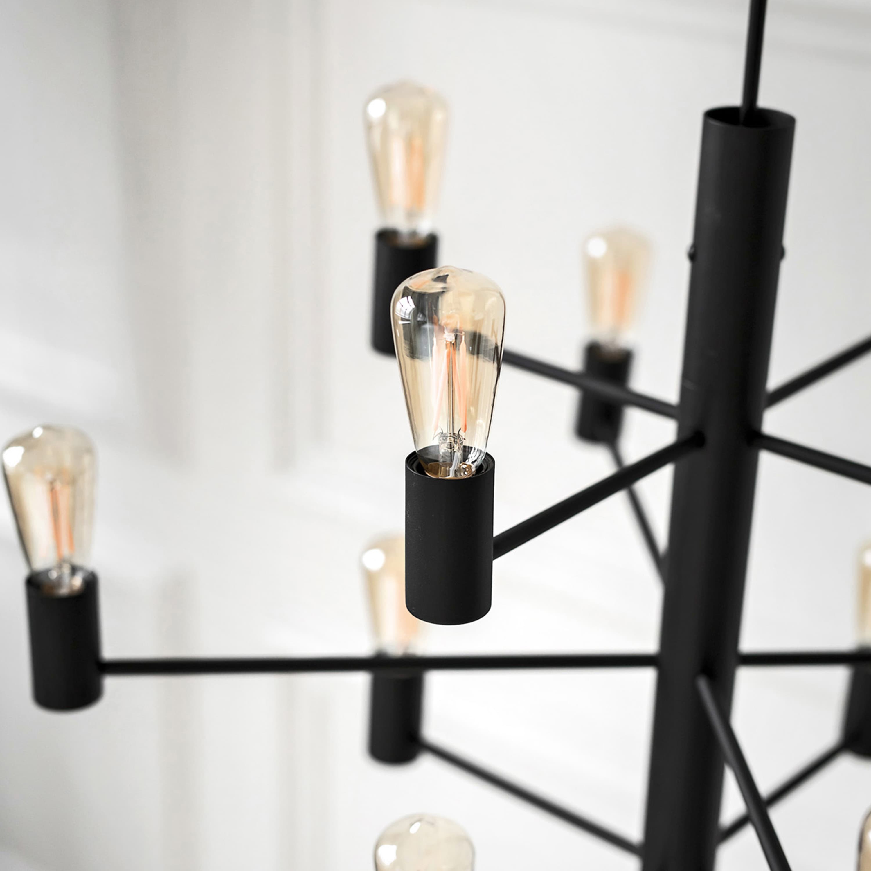 Manola 12 LED Kattovalaisin Musta