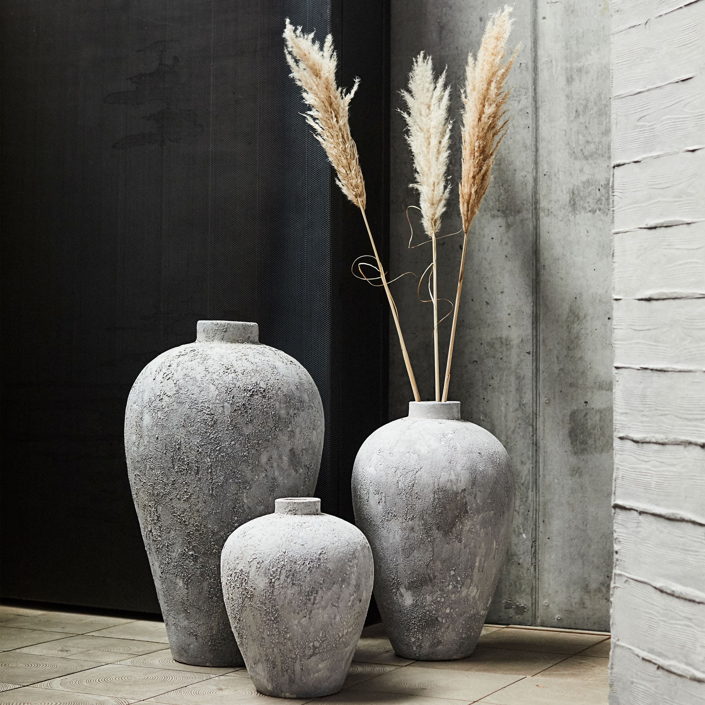 Luna Ruukku Grey Terrakotta Ø32